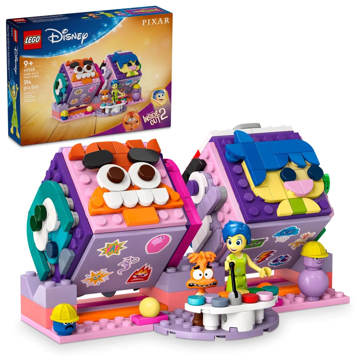 Конструктор LEGO Disney Кубики настроения 394 дет. - фото 1