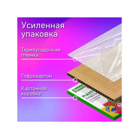Пластилин Brauberg 12 цв.