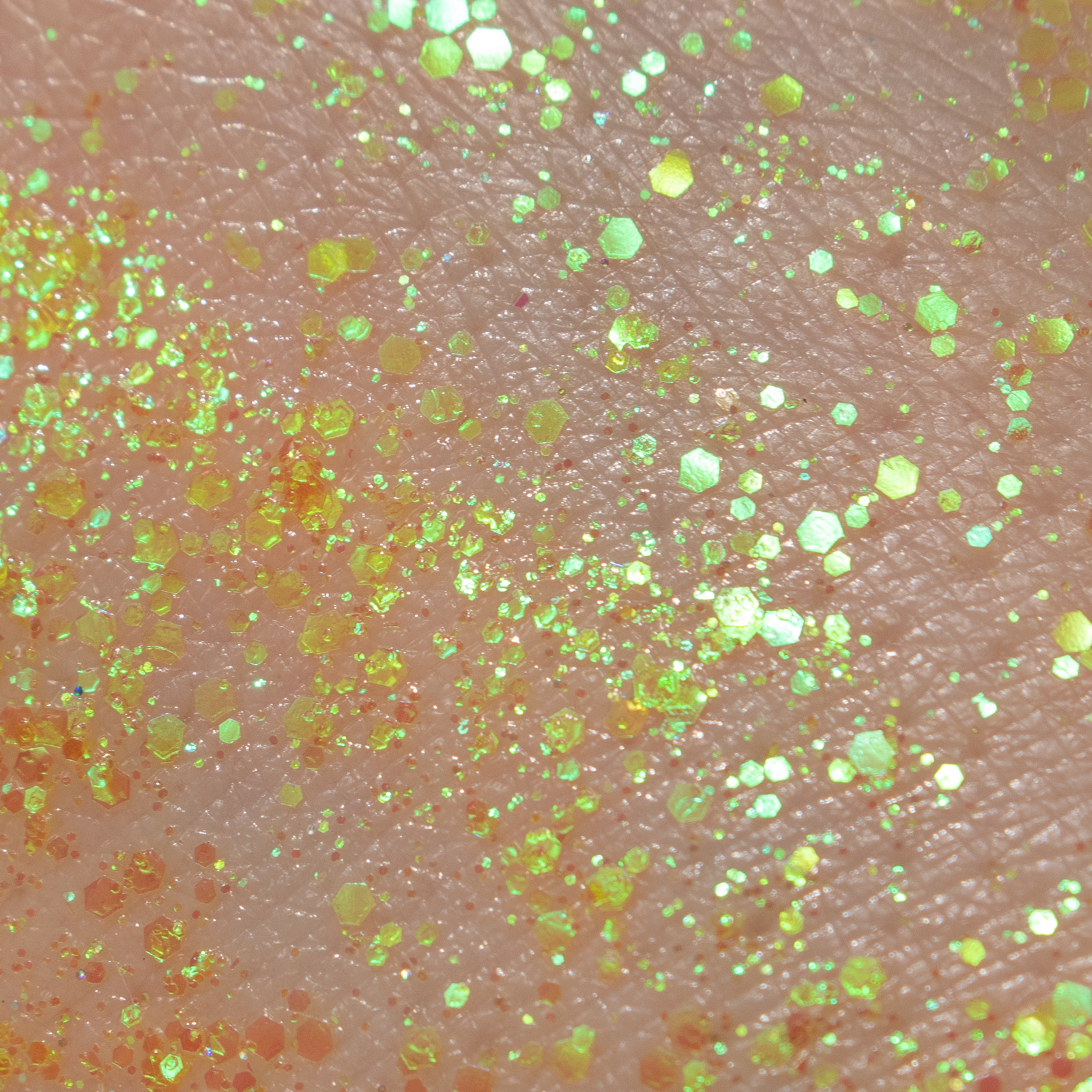 Глиттер шиммер для тела ХОББИЛАБ Пыльца золотого цветка 30 г - фото 8