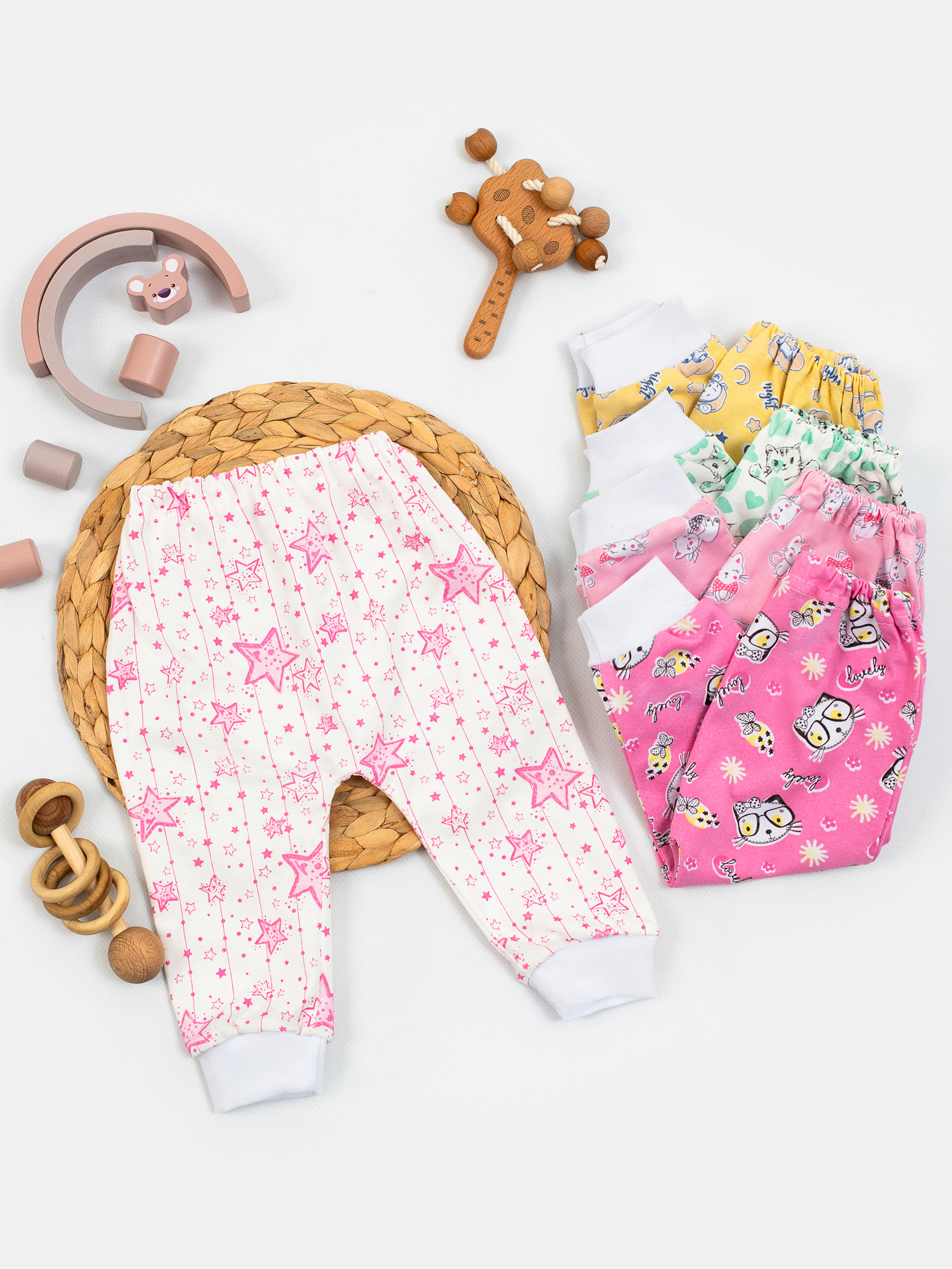 Штанишки 5 шт IVANOVO KIDS ПМ-001длядевочек - фото 5