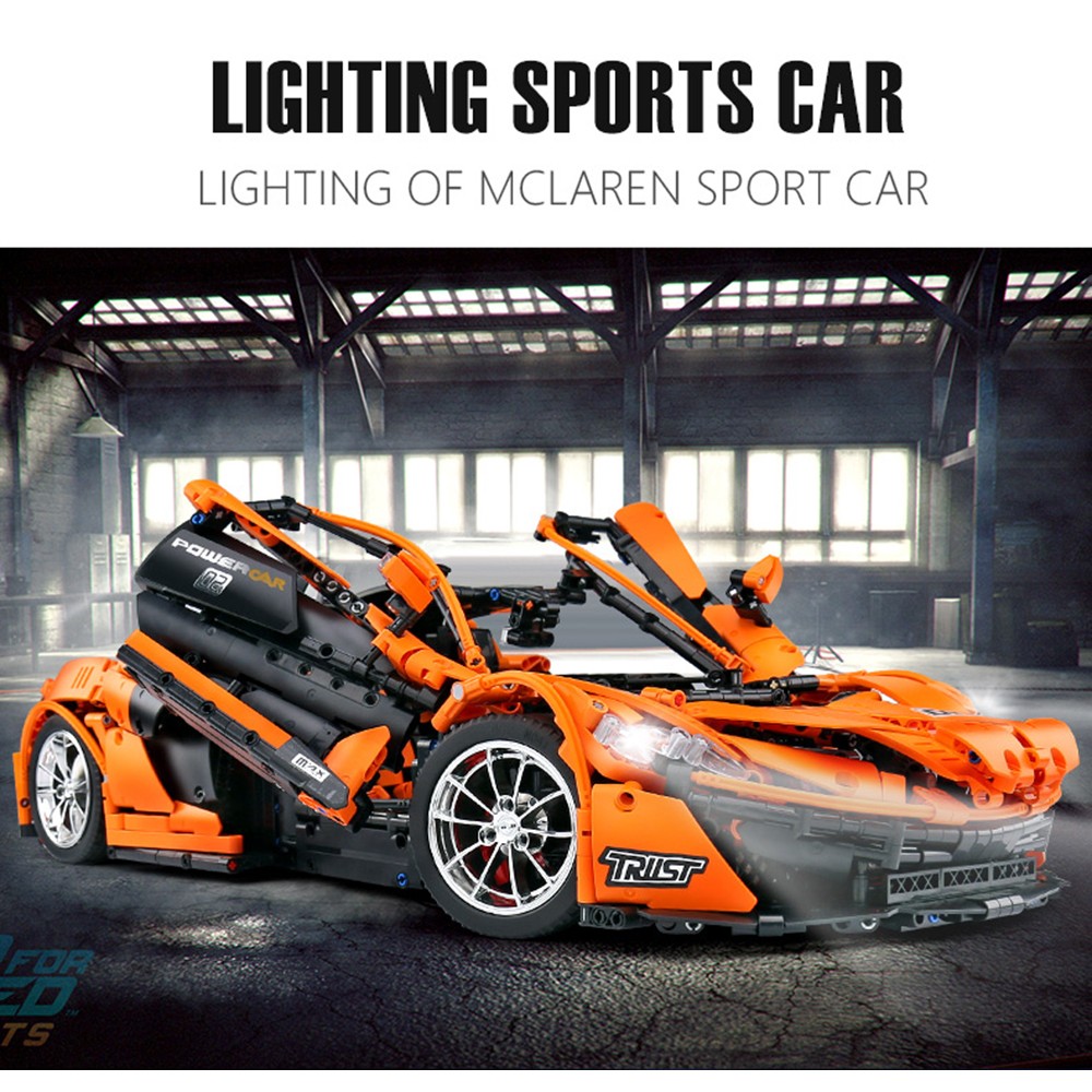 Конструктор Mould King Гиперкар McLaren P1 сборная игровая модель - фото 10