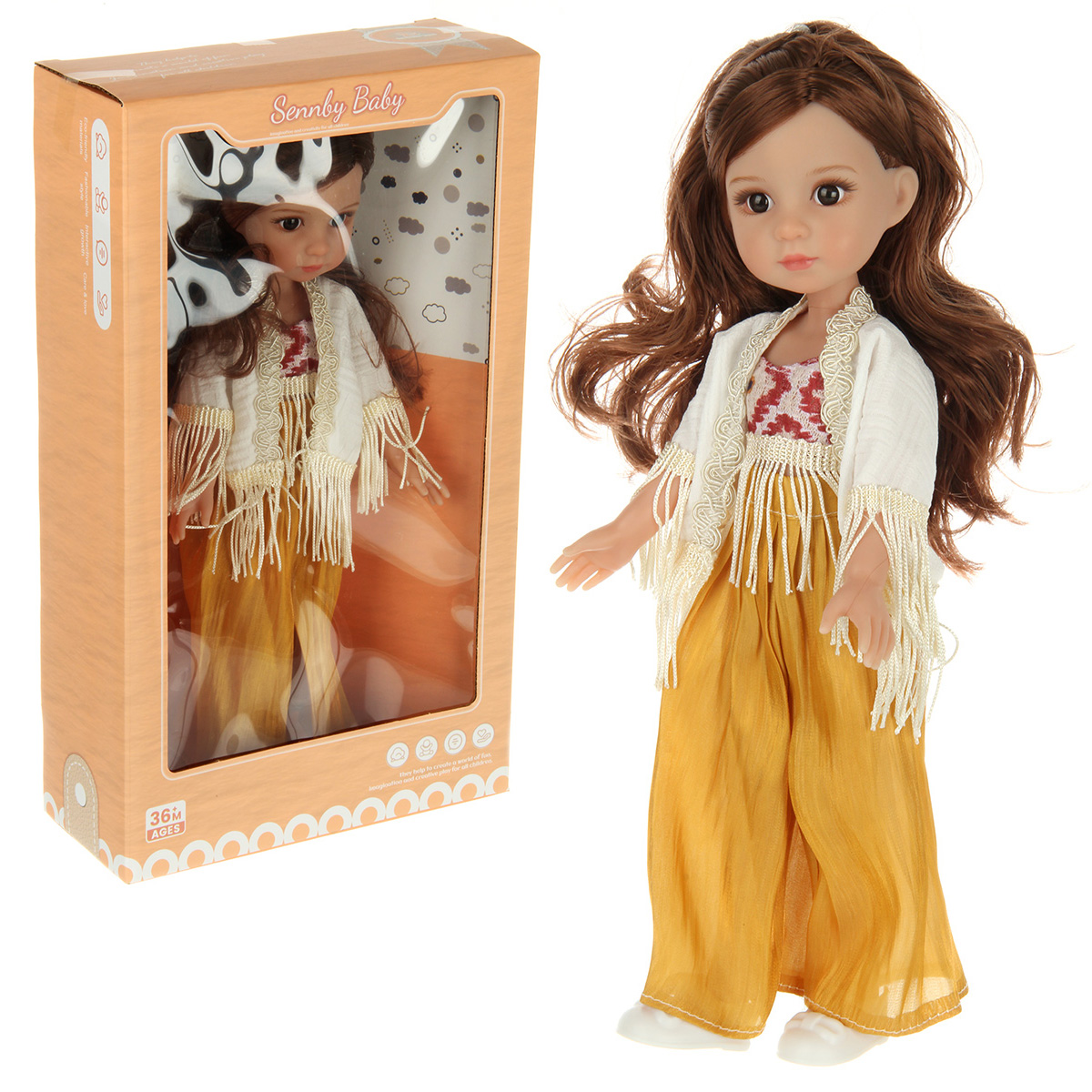 Кукла классическая Veld Co высота 36 см 136524 - фото 1