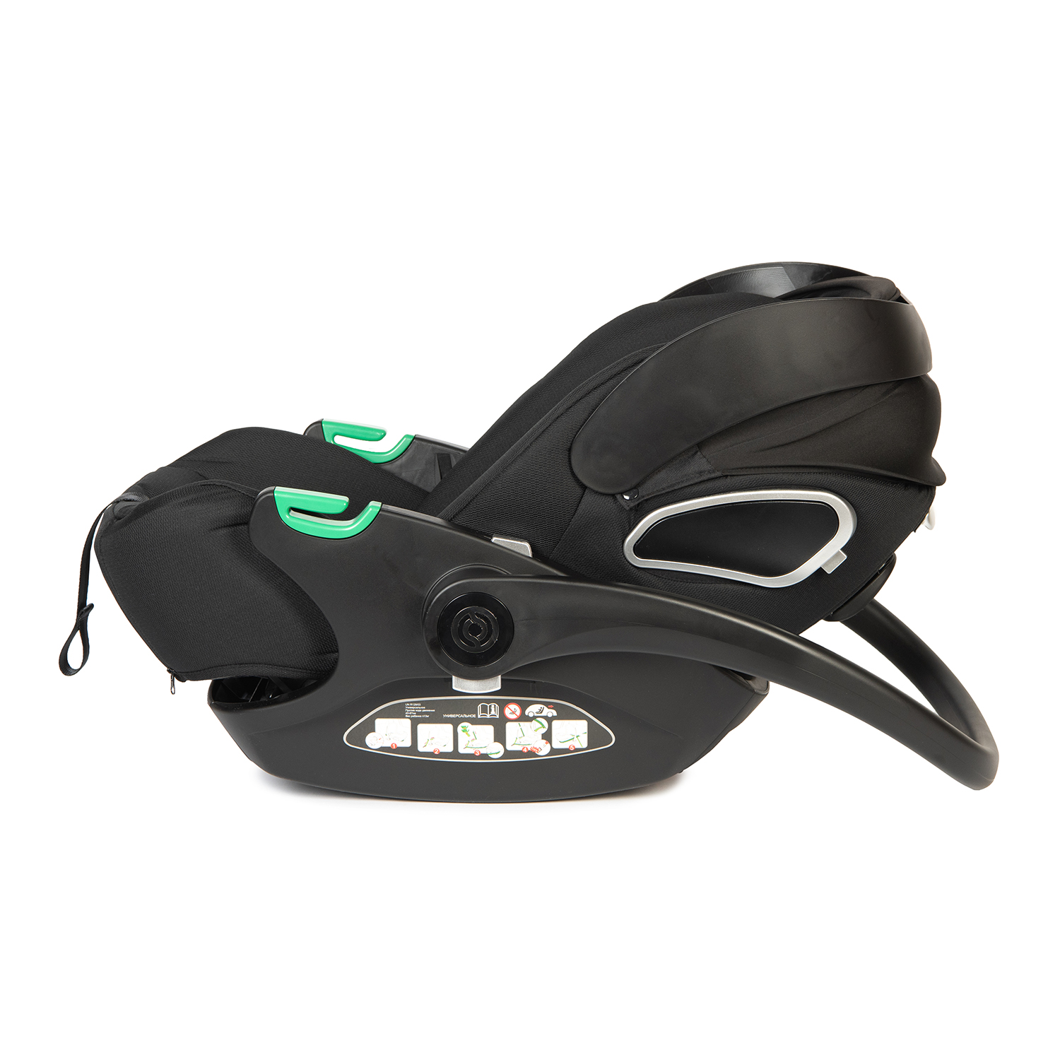 Автокресло Olsson B-Safe Black 0+/1 (0-18 кг) - фото 16