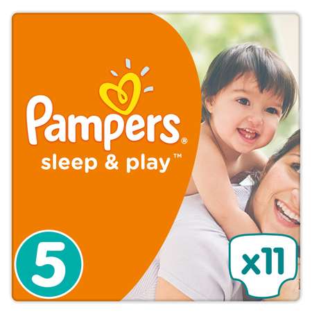 Подгузники Pampers Sleep and Play 5 (11-18 кг) 11 шт.