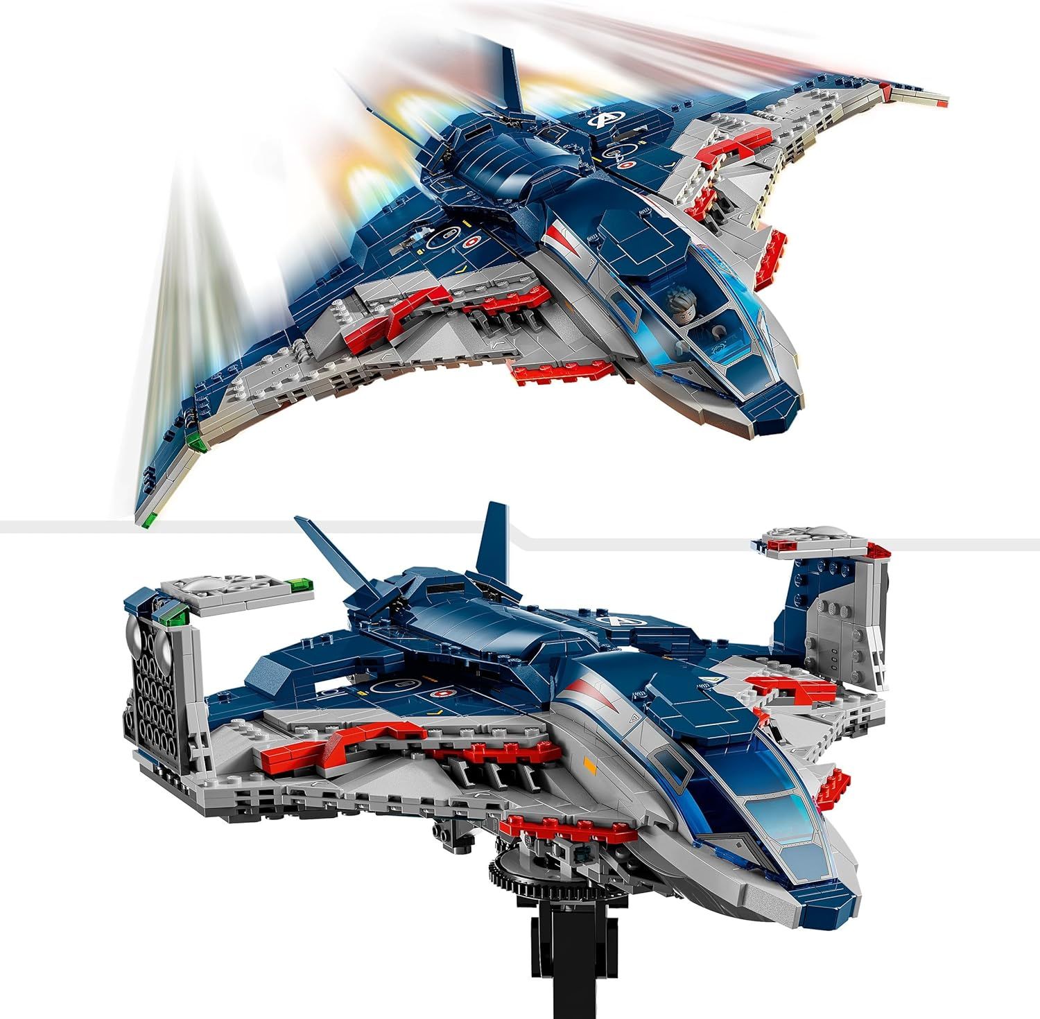 Конструктор LEGO Marvel Super Heroes Age of Ultron Quinjet 1131 дет. - фото 3