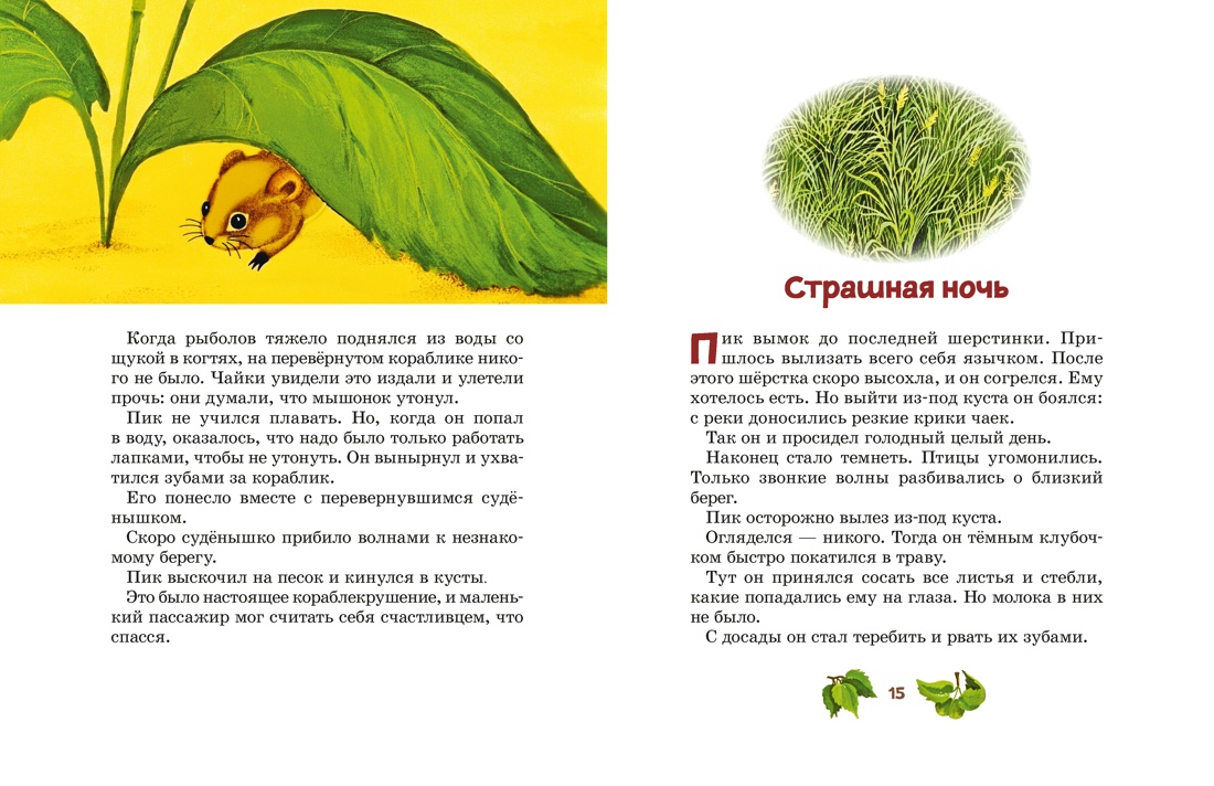 Книга Махаон КласМульт Бианки В Мышонок Пик - фото 12