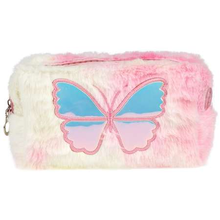 Косметичка LUKKY плюшевая Fly High 18х 10 х 8 см