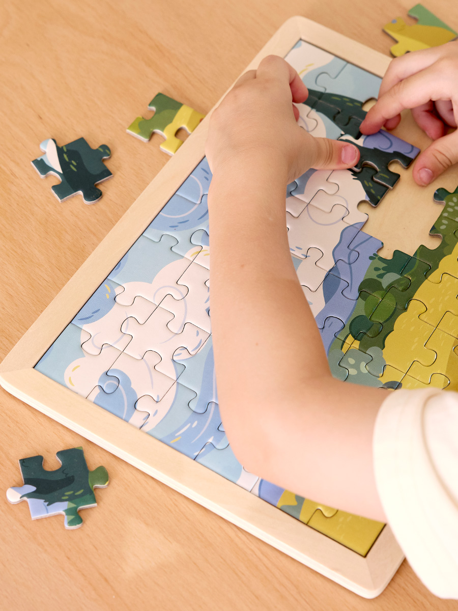 Пазл Hape Пазл для детей Умняша деревянный - фото 6