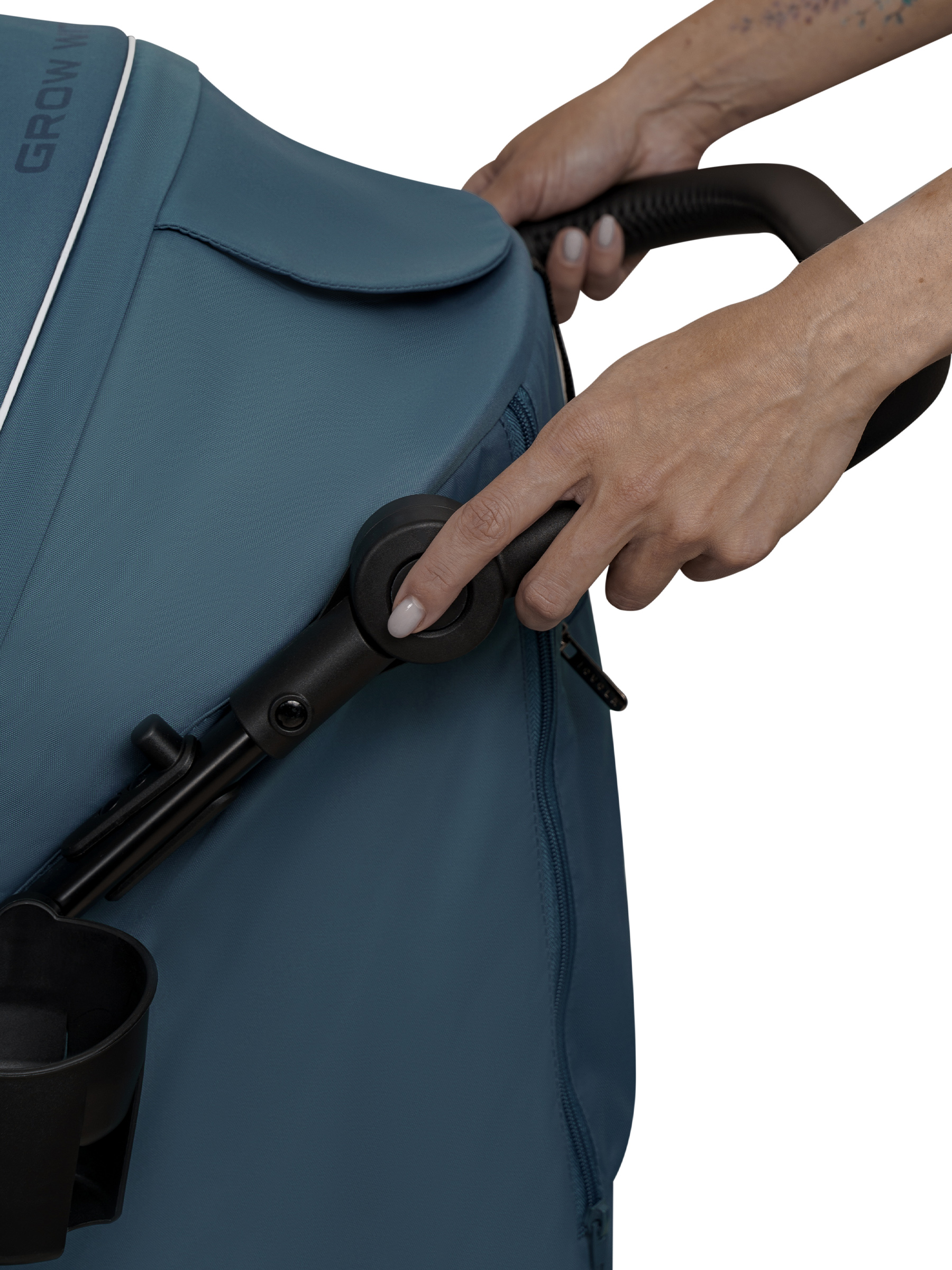 Коляска прогулочная JOVOLA Selena SL, всесезонная синий - фото 29