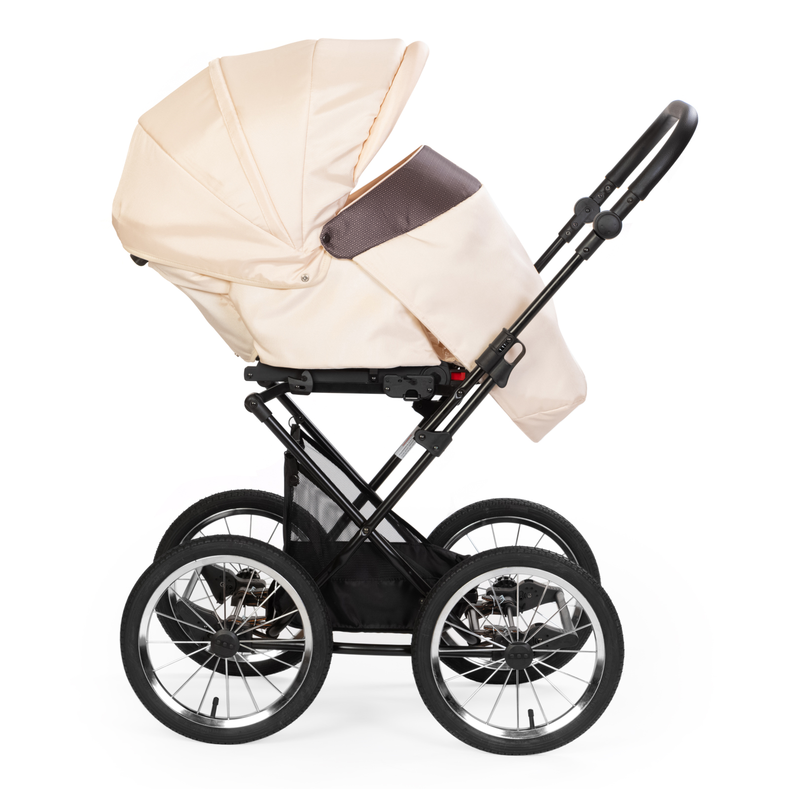 Коляска 2в1 LONEX Ulia Baronessa Beige - фото 7