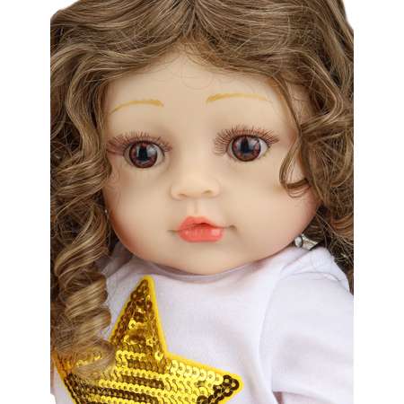 Кукла пупс Рыжий кот