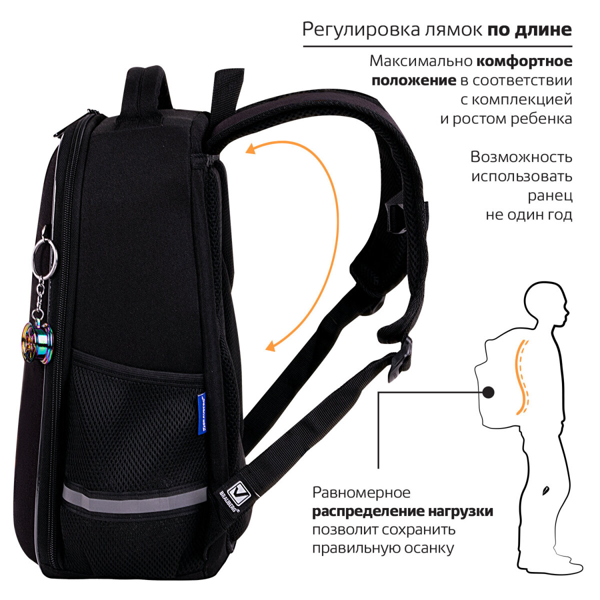 Рюкзак Brauberg - фото 5