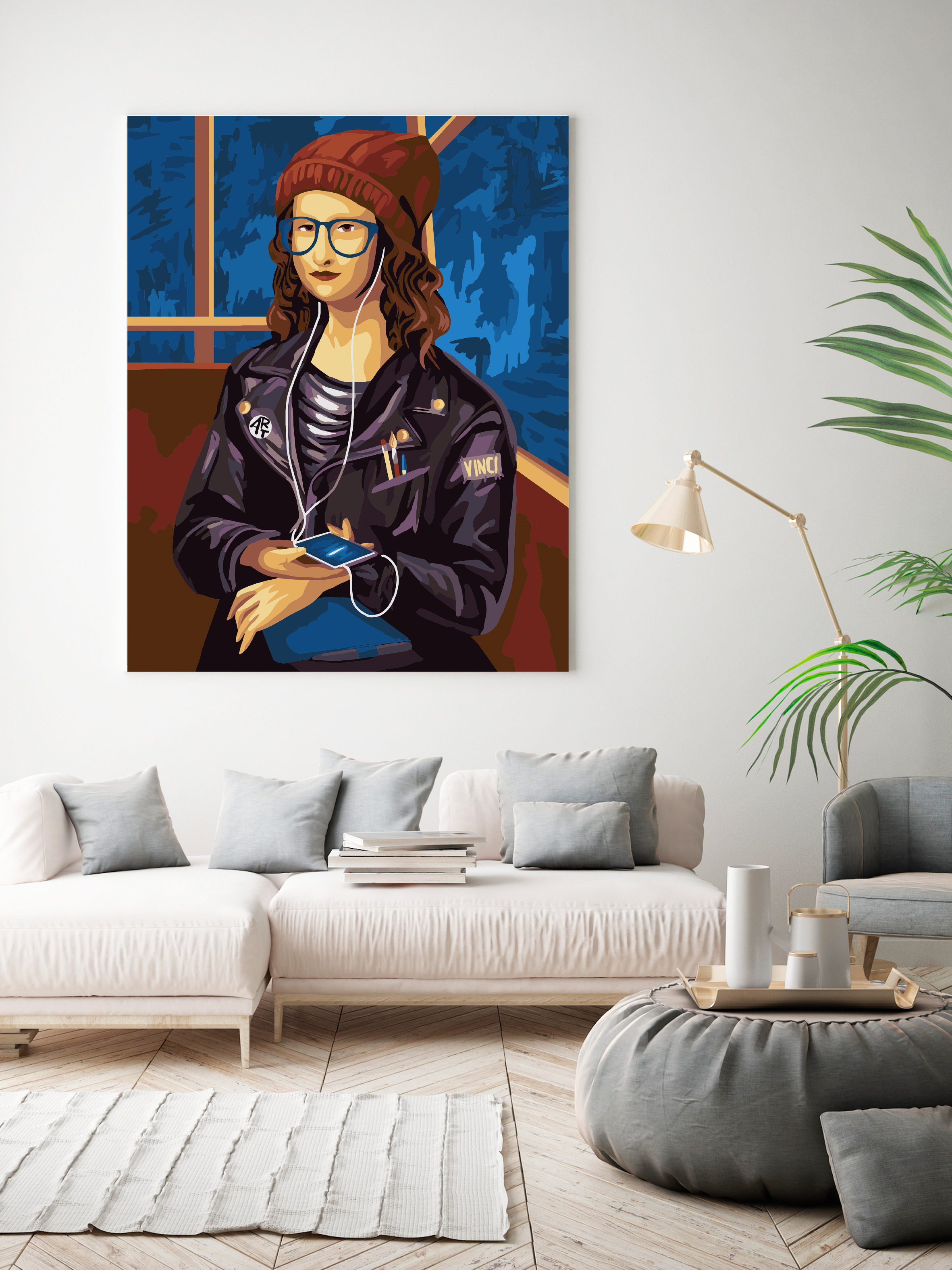 Картина по номерам Art sensation Мона Лиза в ассортименте - фото 3