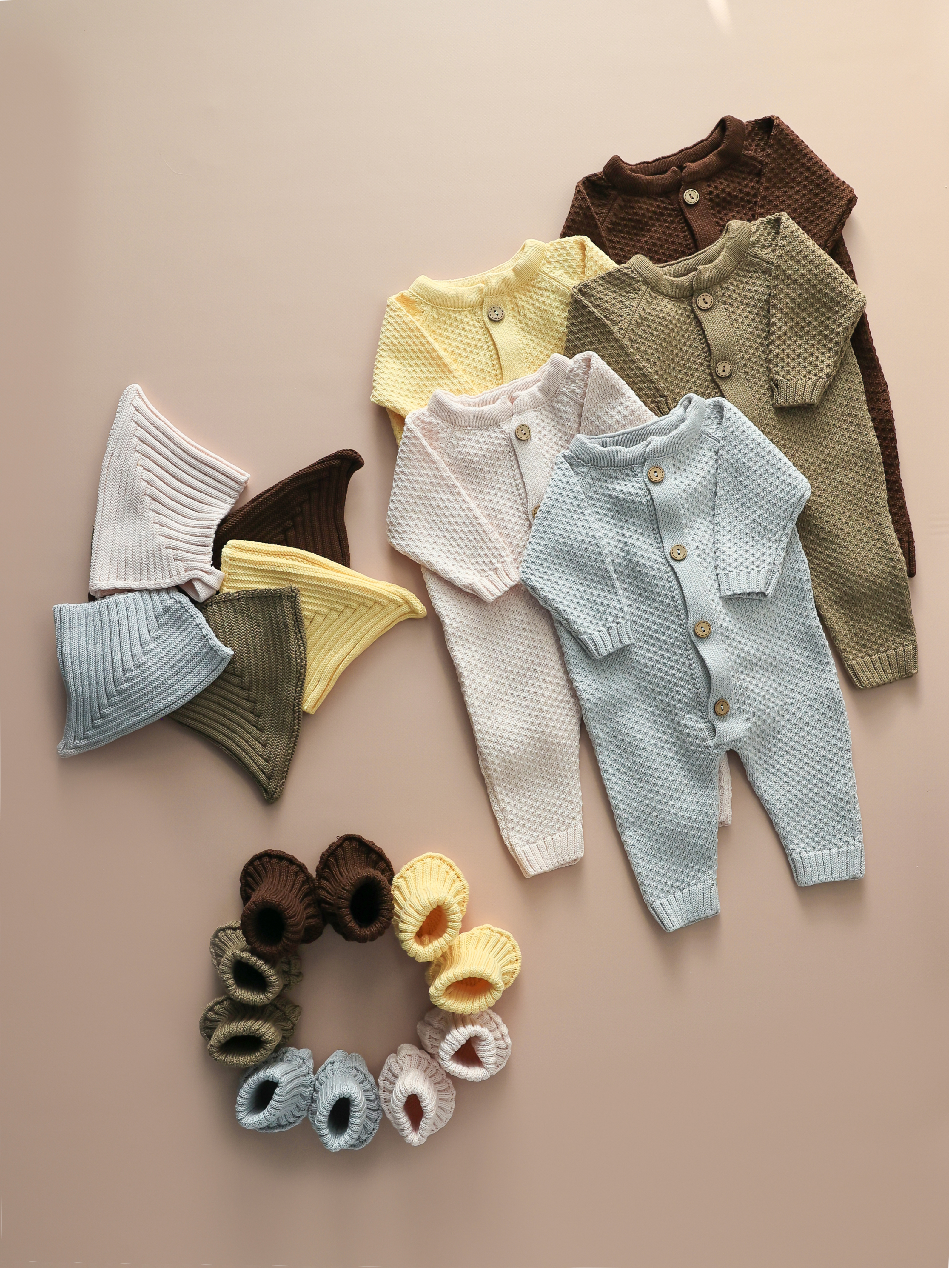 Комплект на выписку Bunnyphant 0369/светло-пудровый - фото 8