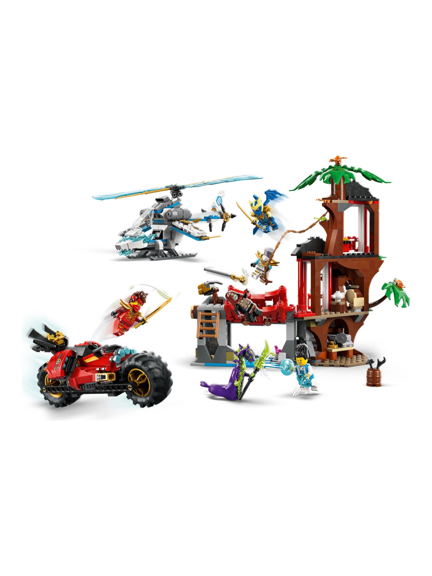 Конструктор LEGO NINJAGO Битва за дом на дереве 642 дет. - фото 5