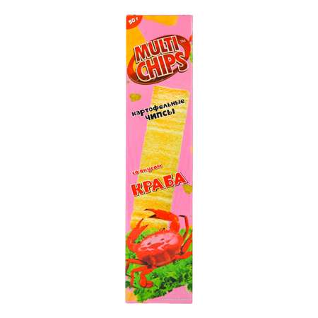 Чипсы Multichips 50г краб