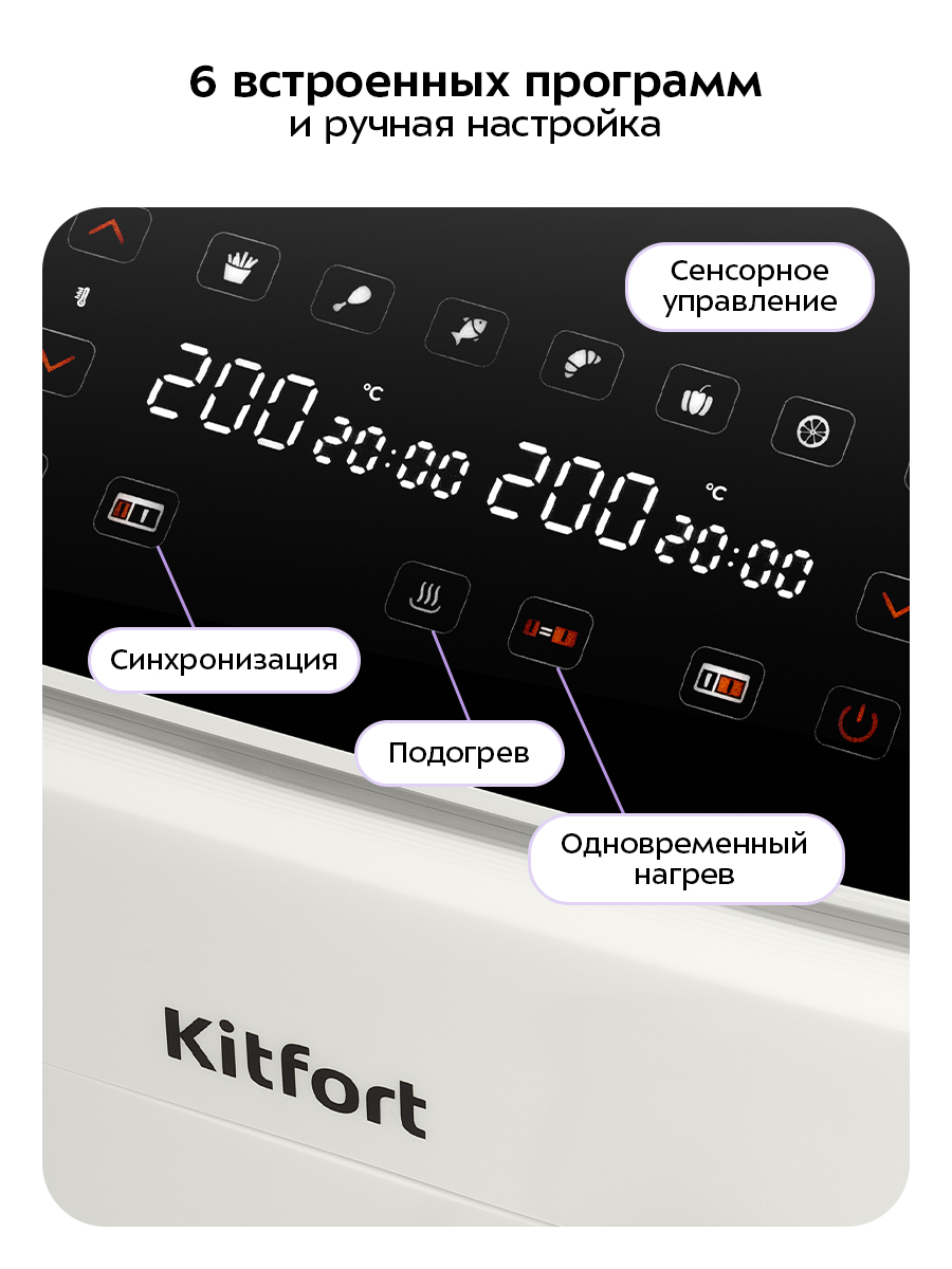Аэрогриль KITFORT КТ-2257 - фото 4