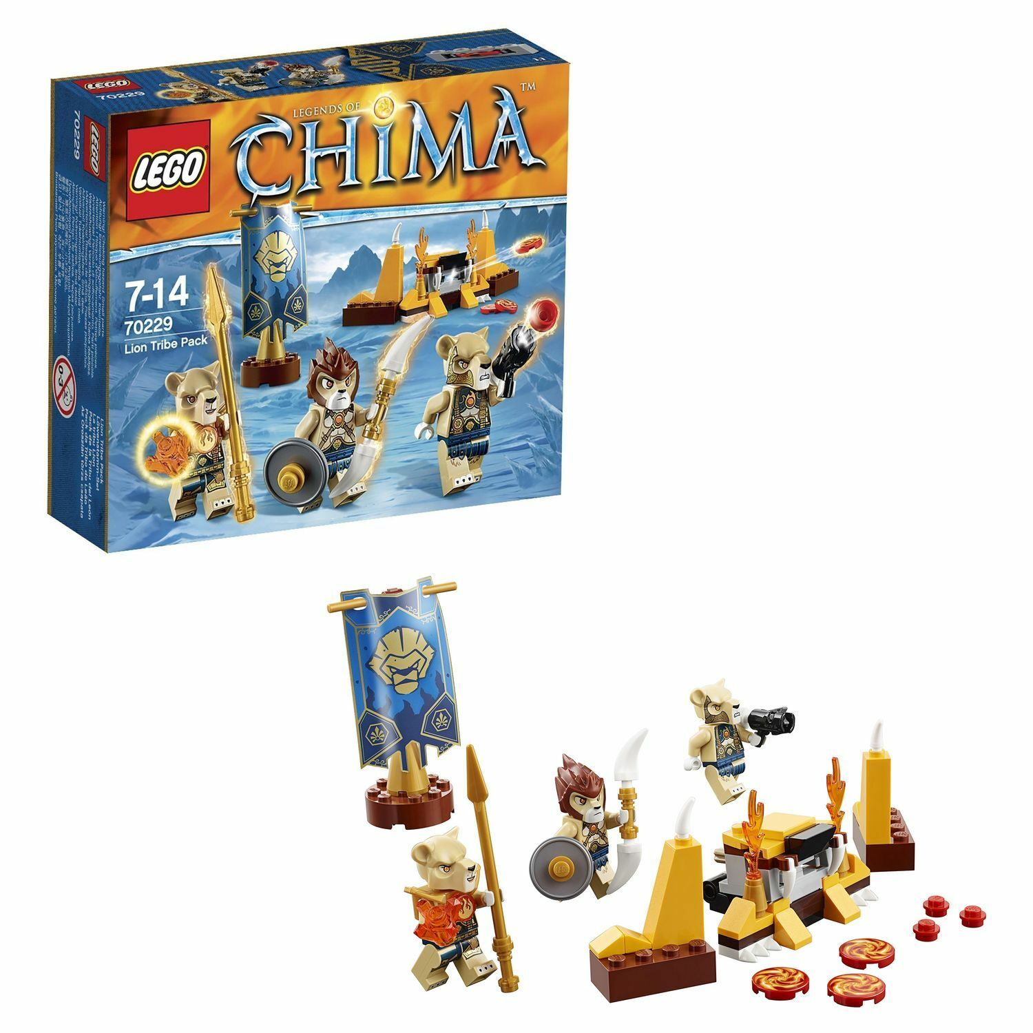 Конструктор LEGO Legends of Chima блочный - фото 1