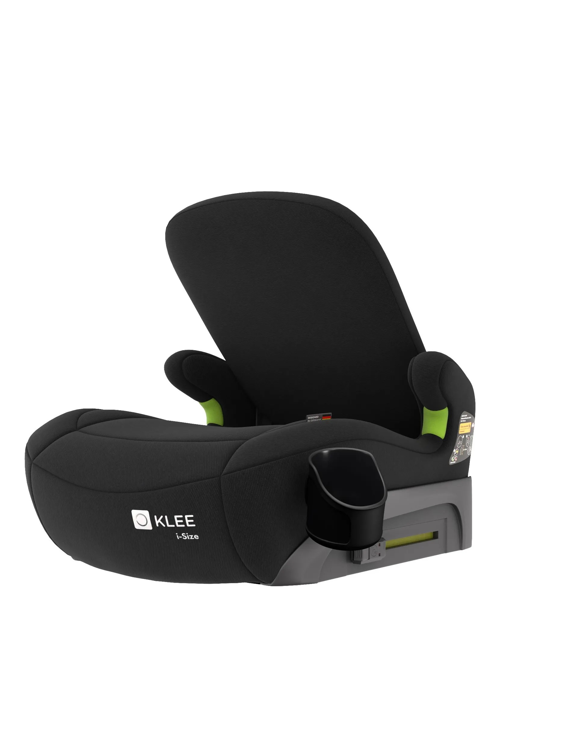 Автокресло KLEE Mild с подстаканником Isofix 2/3 (15-36 кг) черный - фото 2