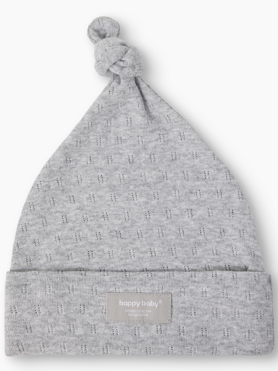 Шапочка 2 шт Happy Baby 90148-0_grey-black - фото 4
