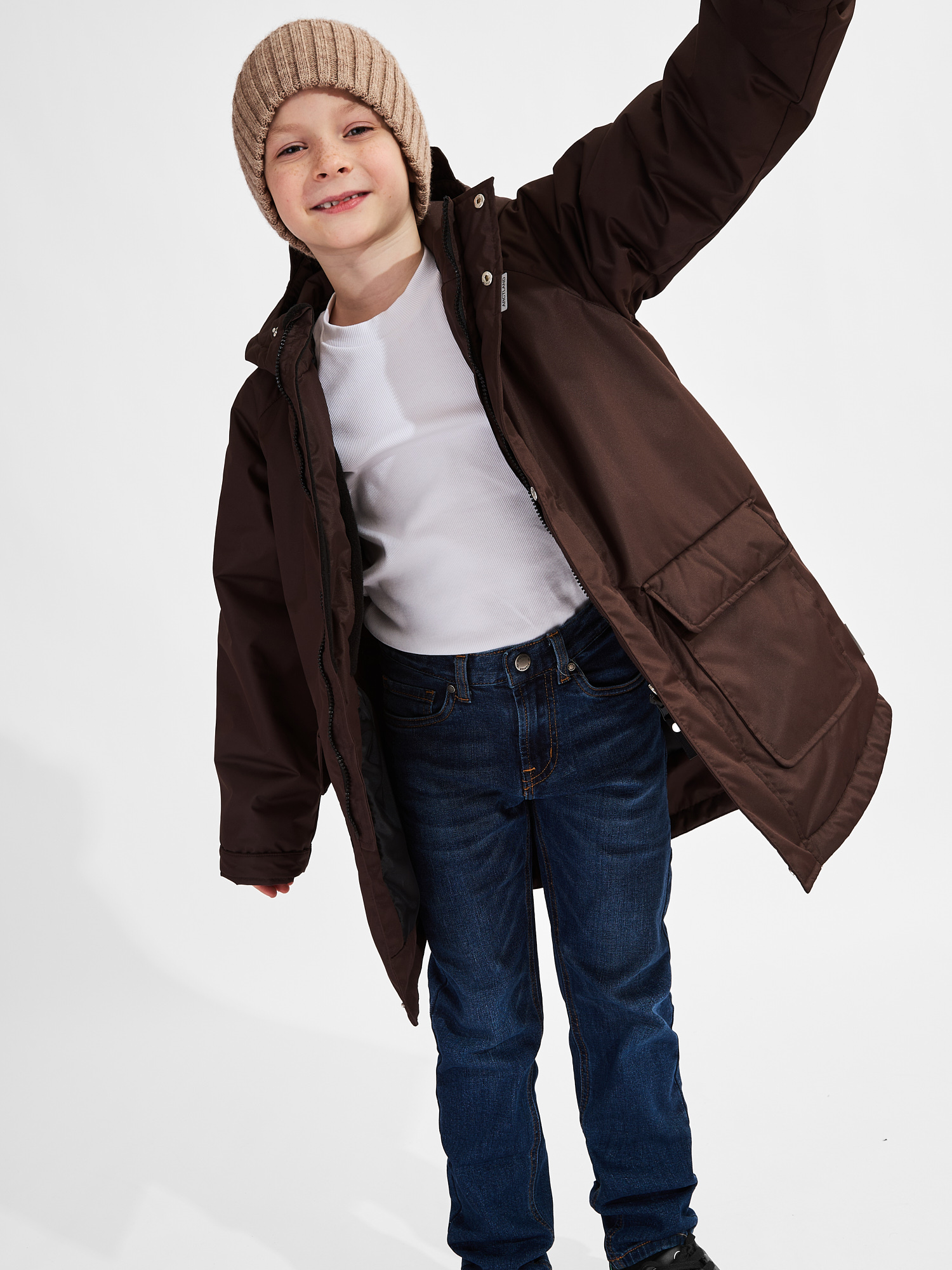 Куртка Arctland s722m_горький шоколад - фото 11