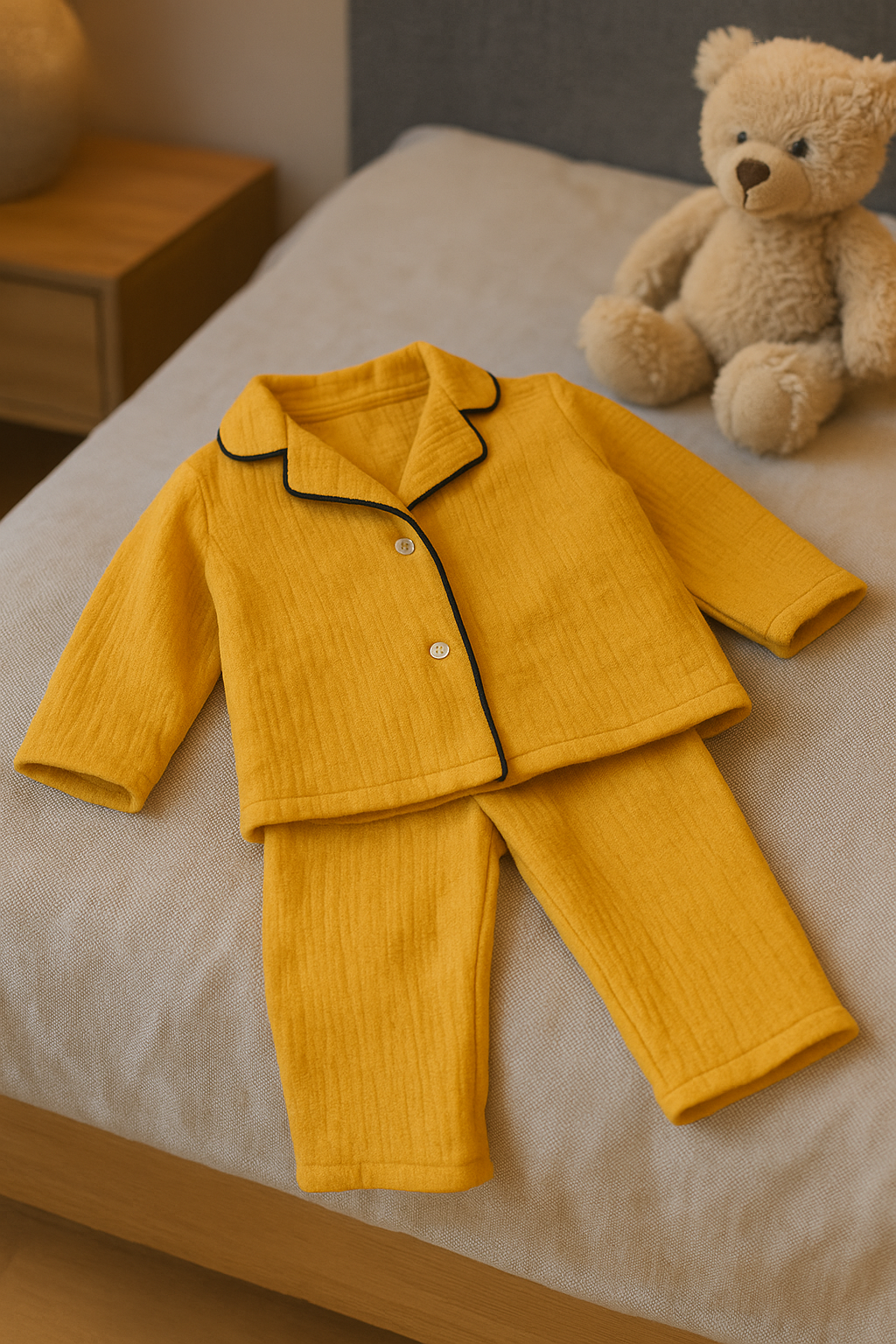 Пижама КВАРК лук пижама-муслин-п.роза - фото 9