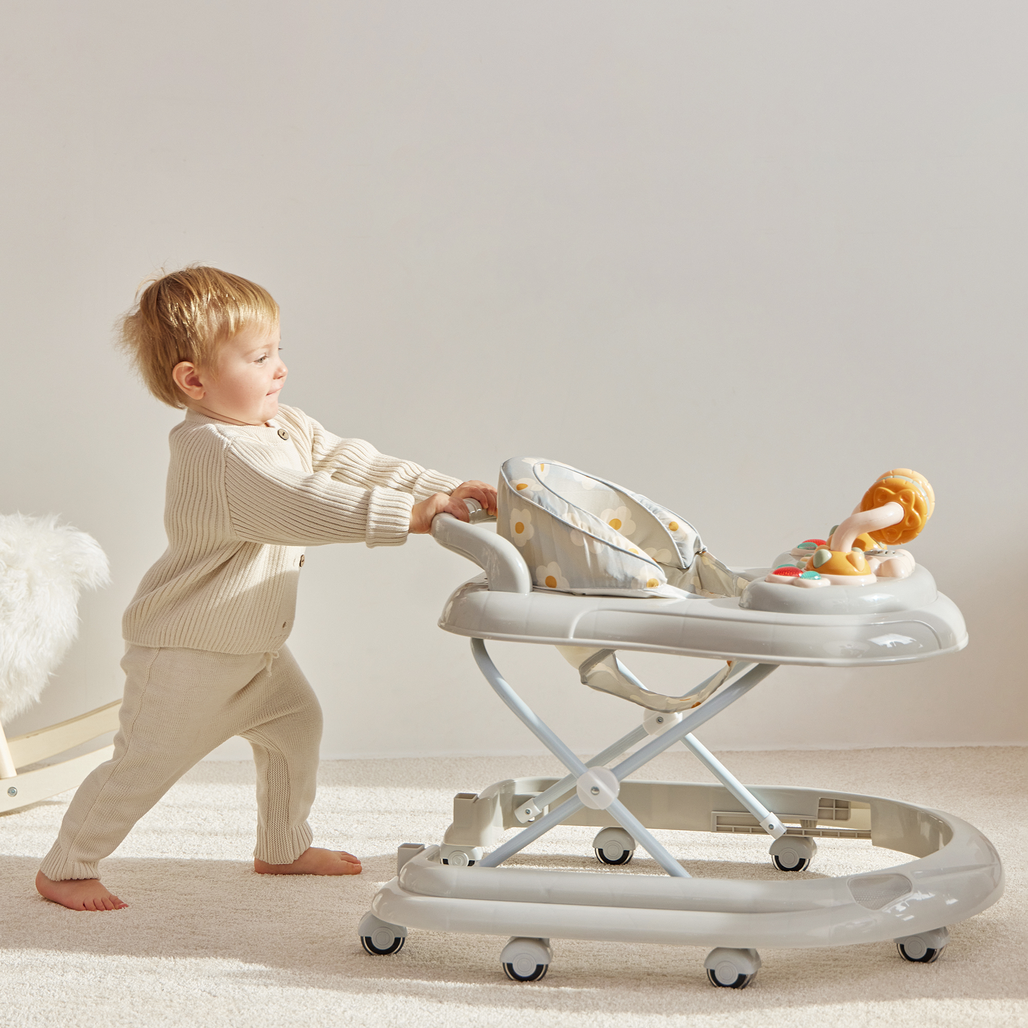Ходунки Happy Baby Серый - фото 10