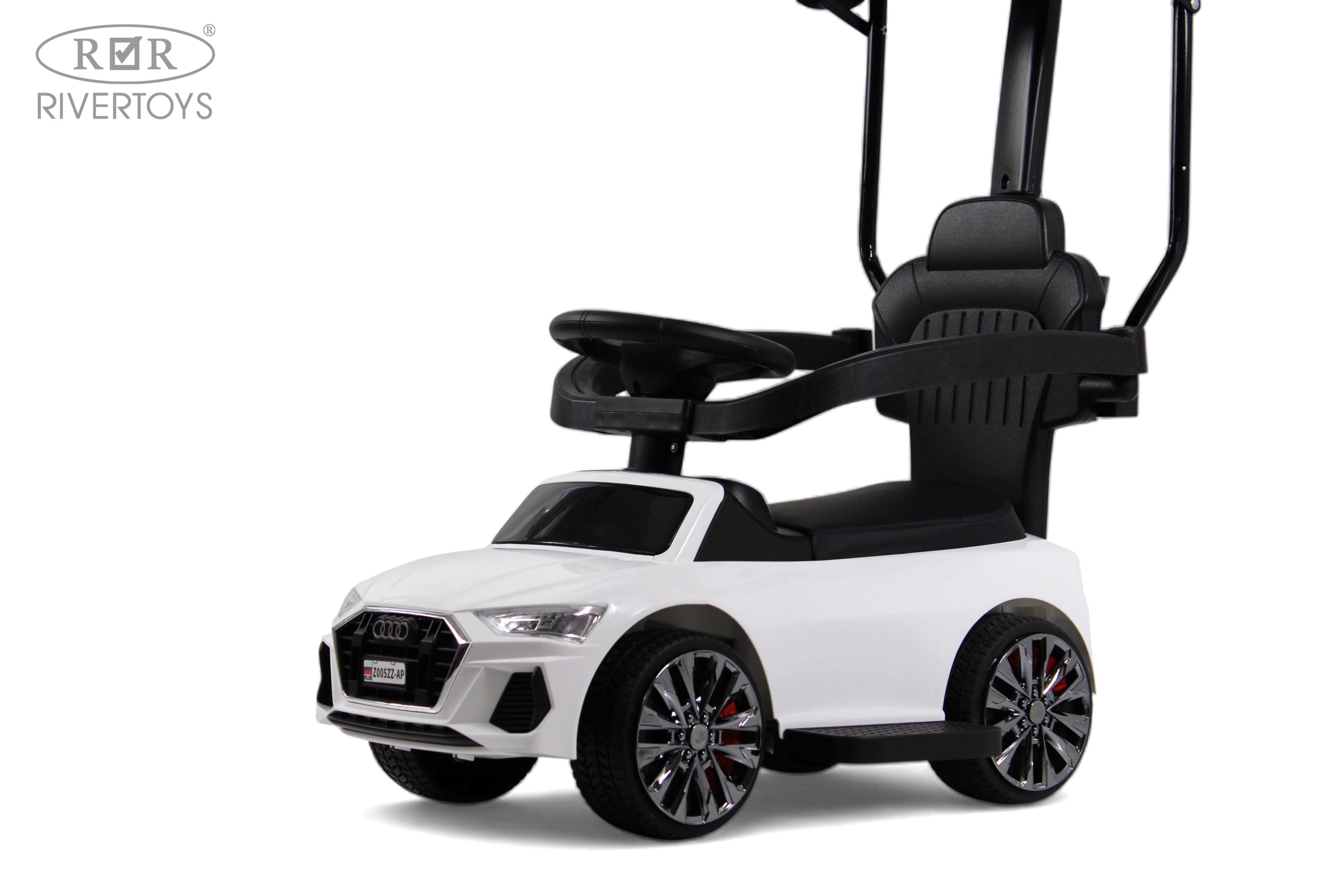 Каталка RIVERTOYS Z005ZZ-AP-WHITE белый - фото 8
