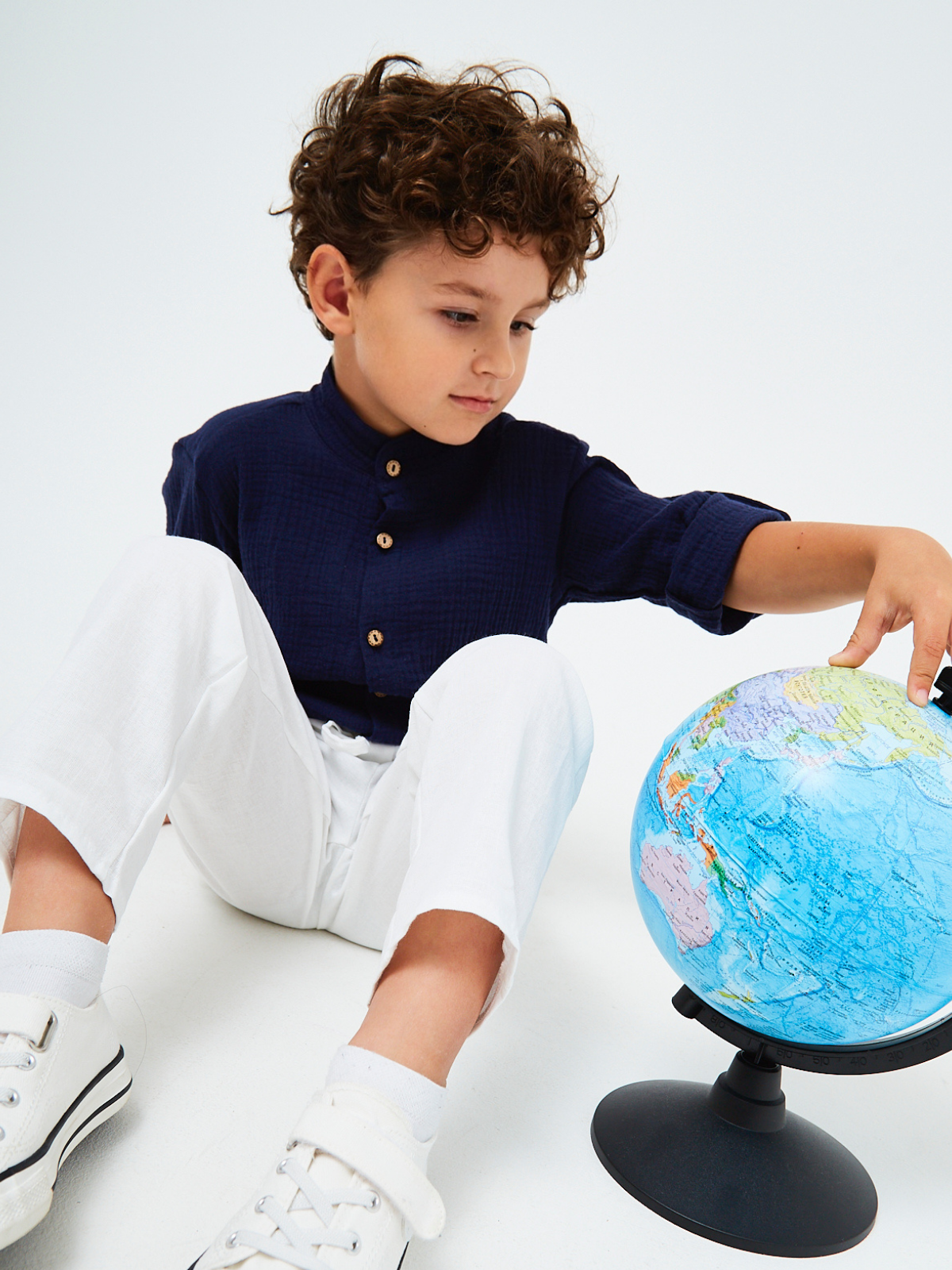 Брюки MOUN Брюки_лен_белые - фото 16