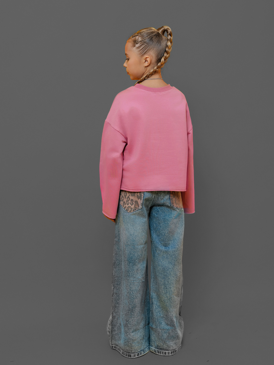 Свитшот Селтекс Ю_ДФ65 сухая роза - фото 7