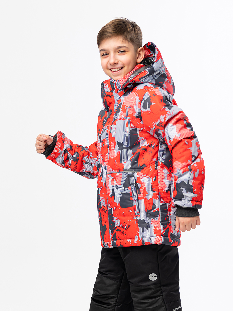 Костюм зимний RODOS М-195_Глобус/Красный - фото 5