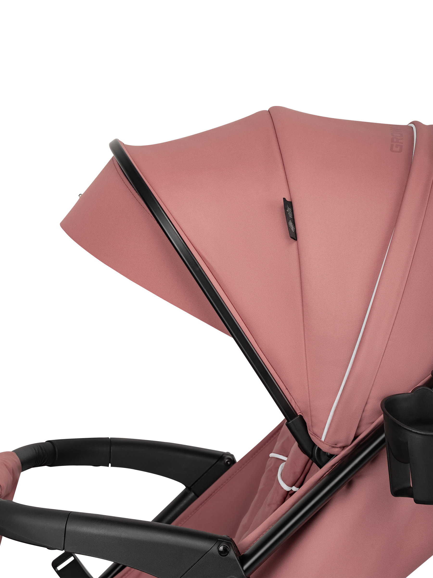 Коляска прогулочная JOVOLA SELENA Air 2025 с сумкой розовый - фото 25