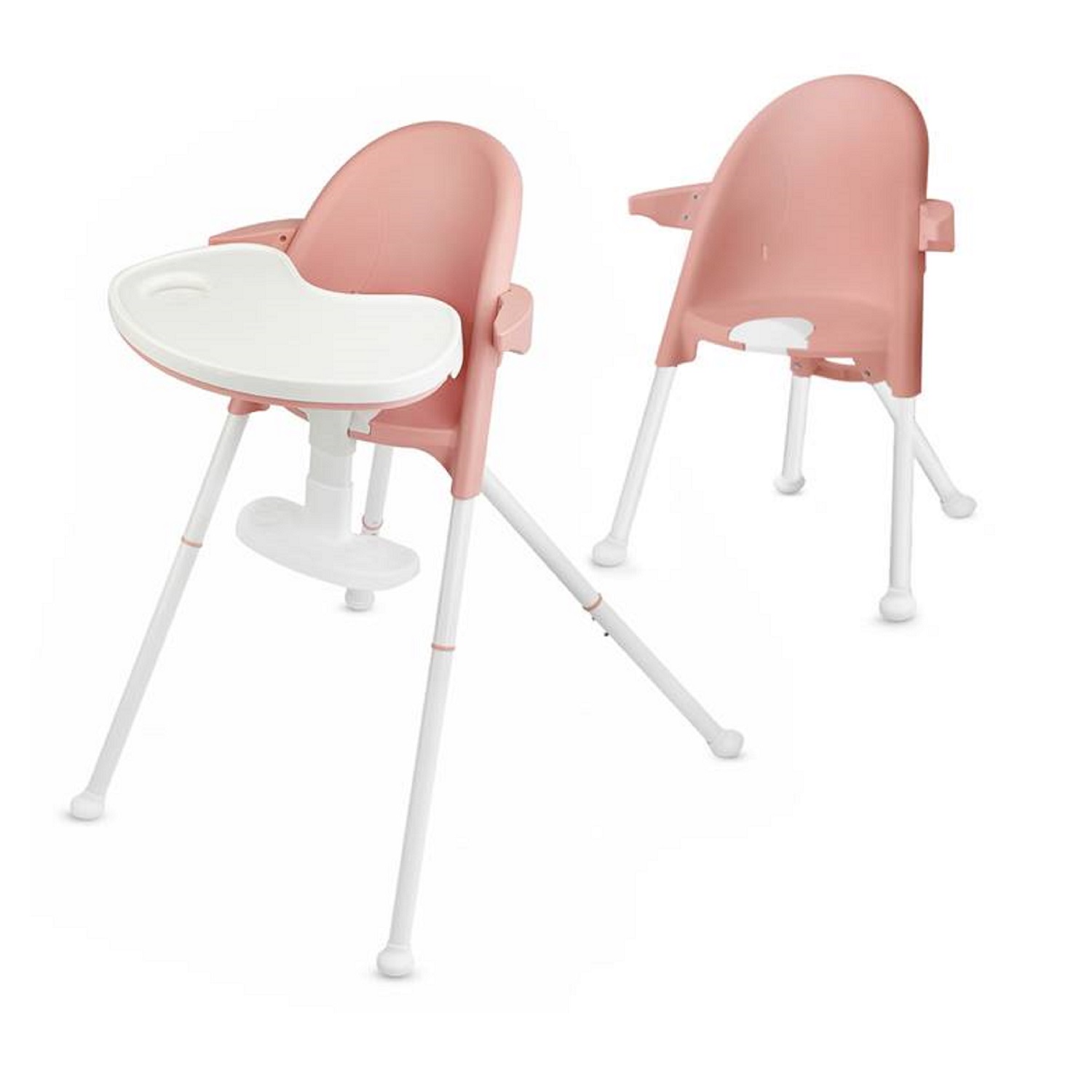 Стульчик для кормления Kinderkraft Pini Pink трансформер - фото 3