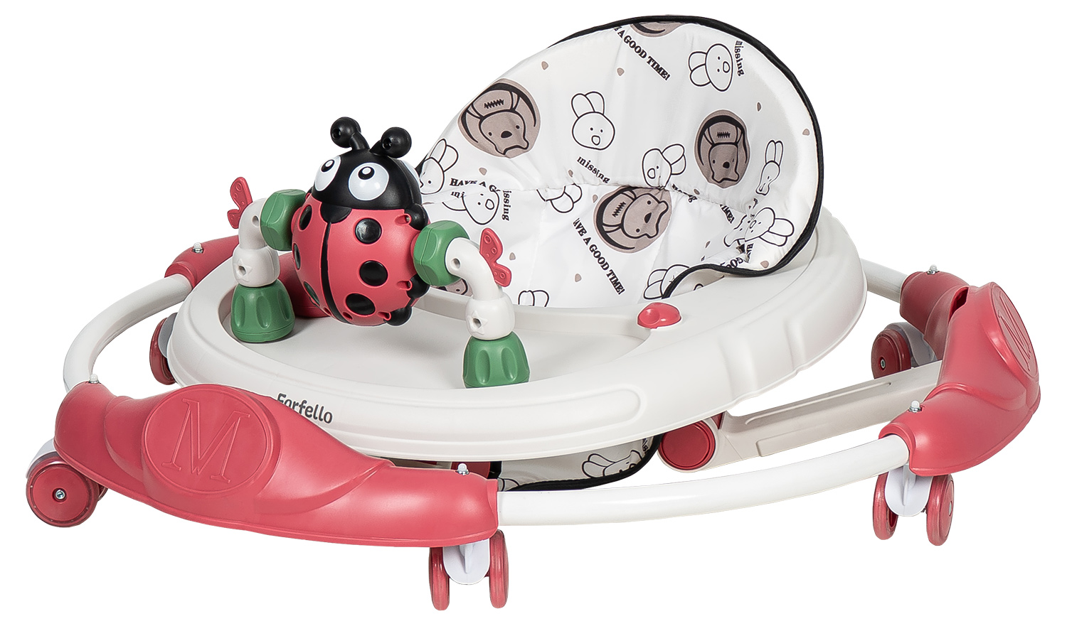 Ходунки Farfello A3 красный - фото 7