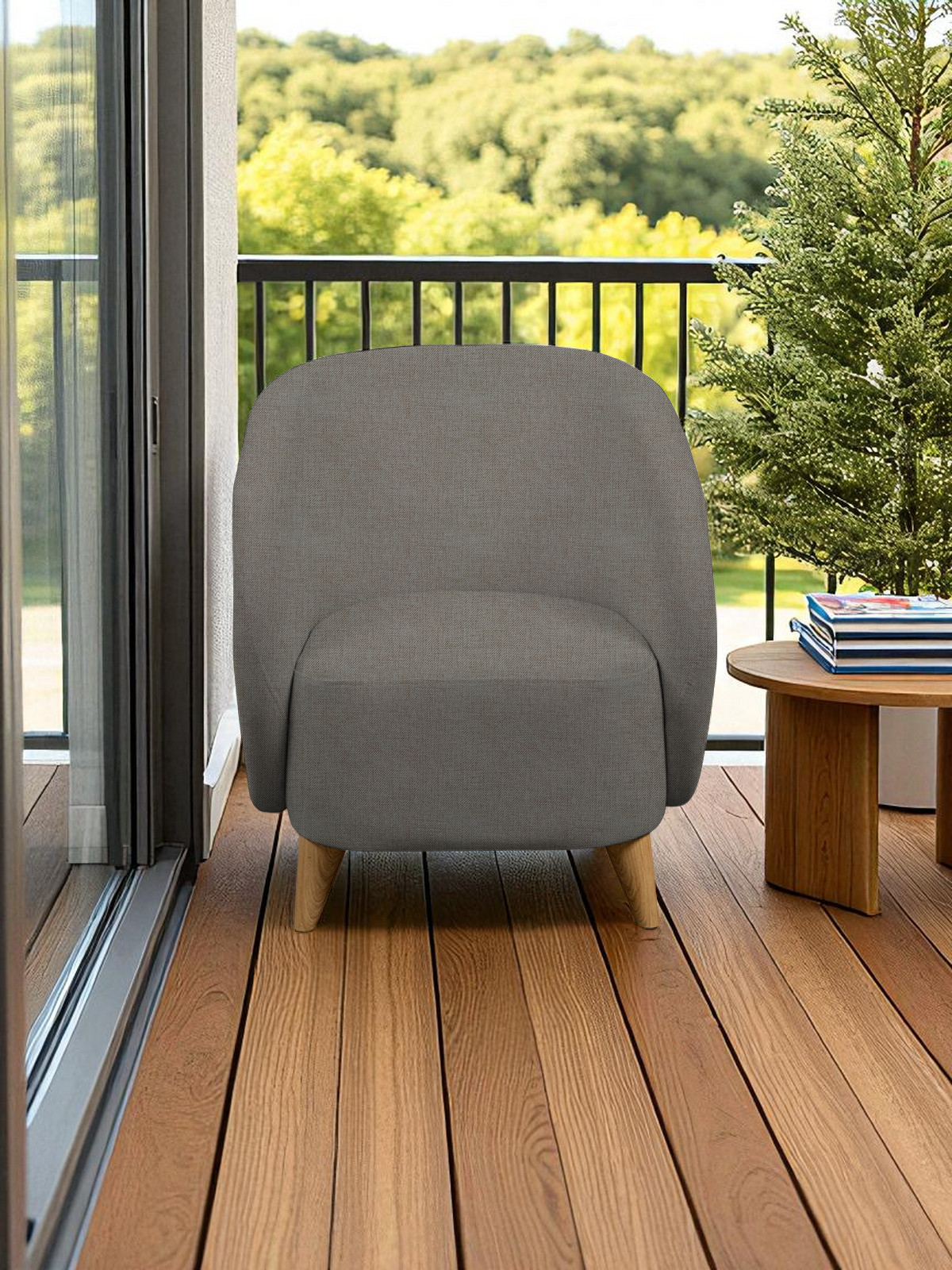 Кресло Уютная среда К300 черный - фото 20