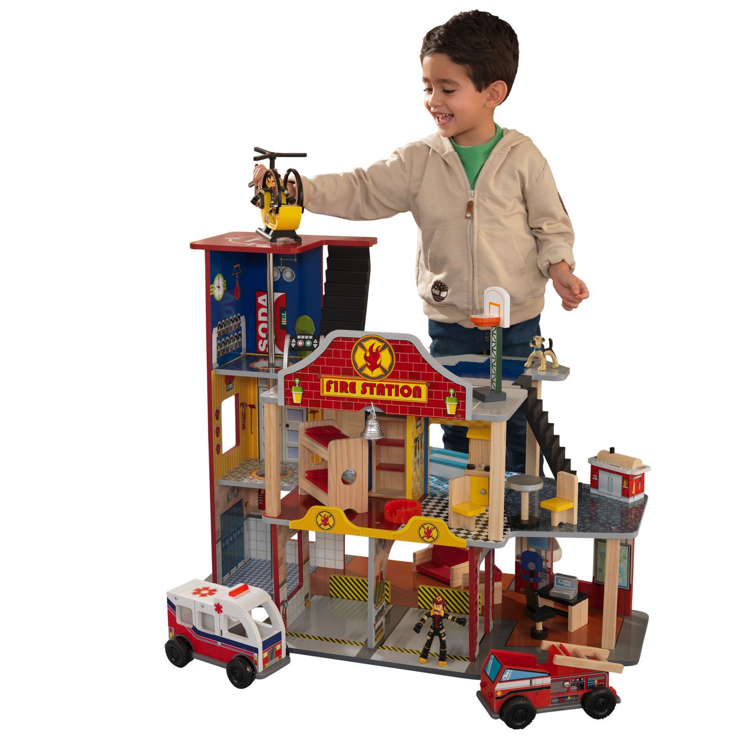 Игрушка KidKraft Пожарный (инструменты) - фото 7