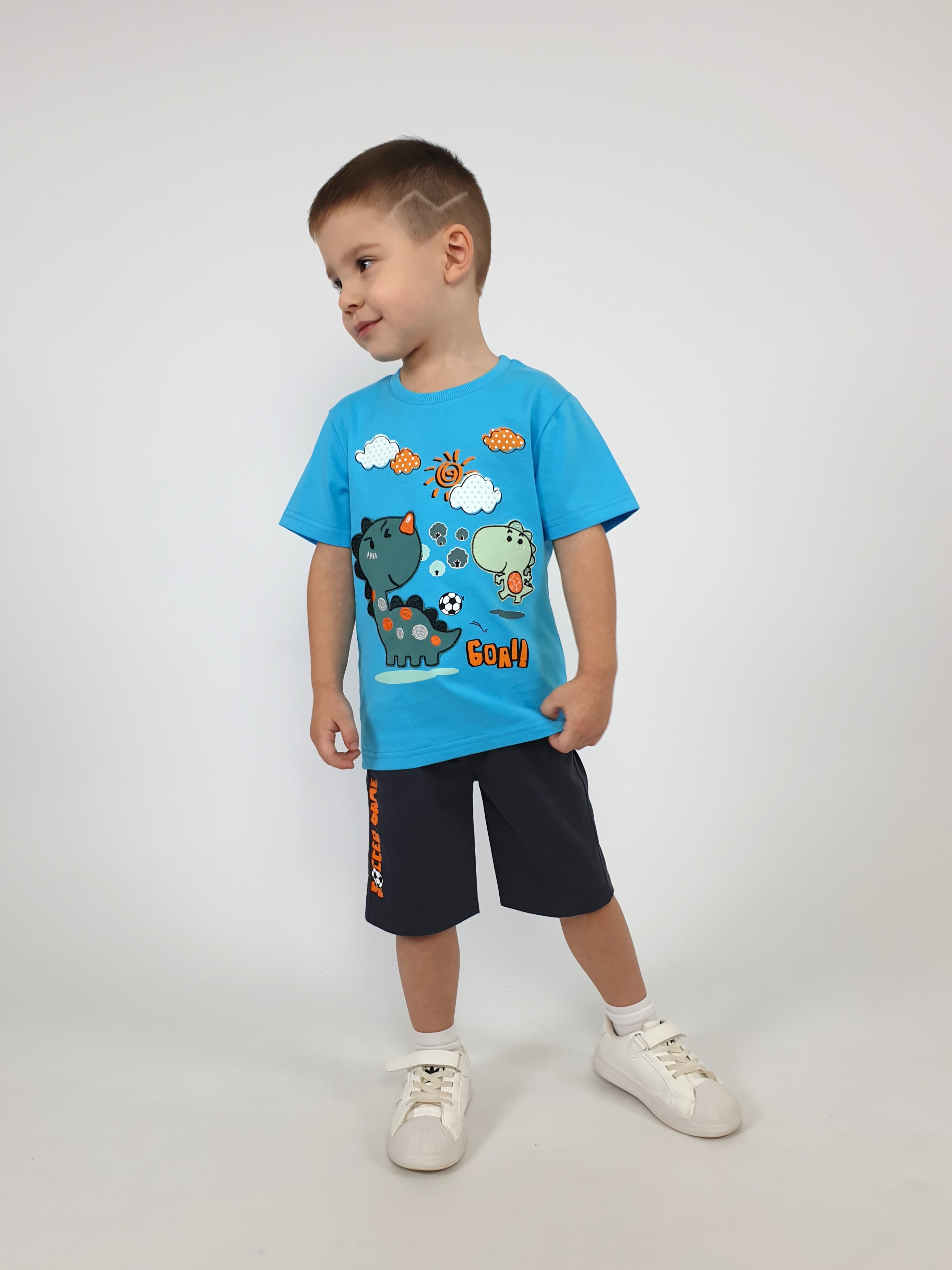 Футболка и шорты Luneva 01-137-2. - фото 4