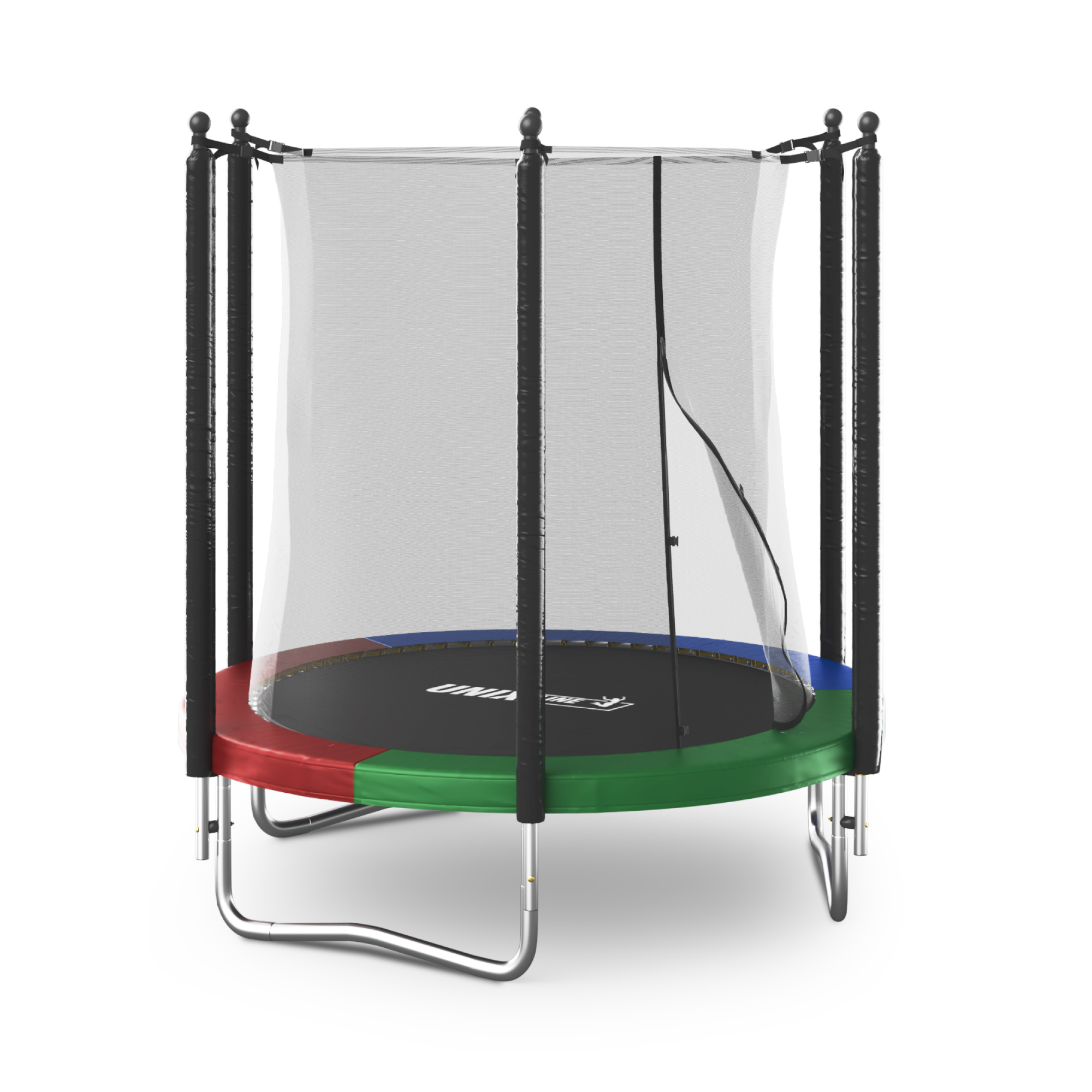 Батут каркасный Simple 6 ft UNIX line Color с внутренней защитной сеткой общий диаметр 183 см до 100 кг - фото 20