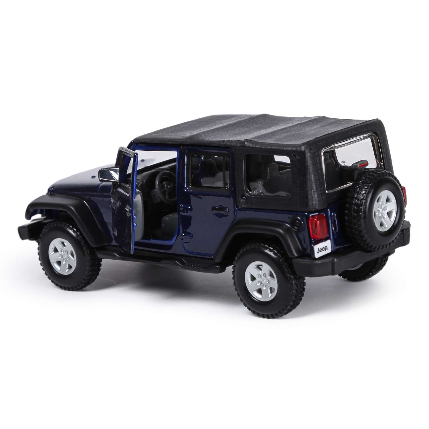 Автомобиль BBurago Jeep Unlimited Rubicon 1:32 18-43012 - фото 4