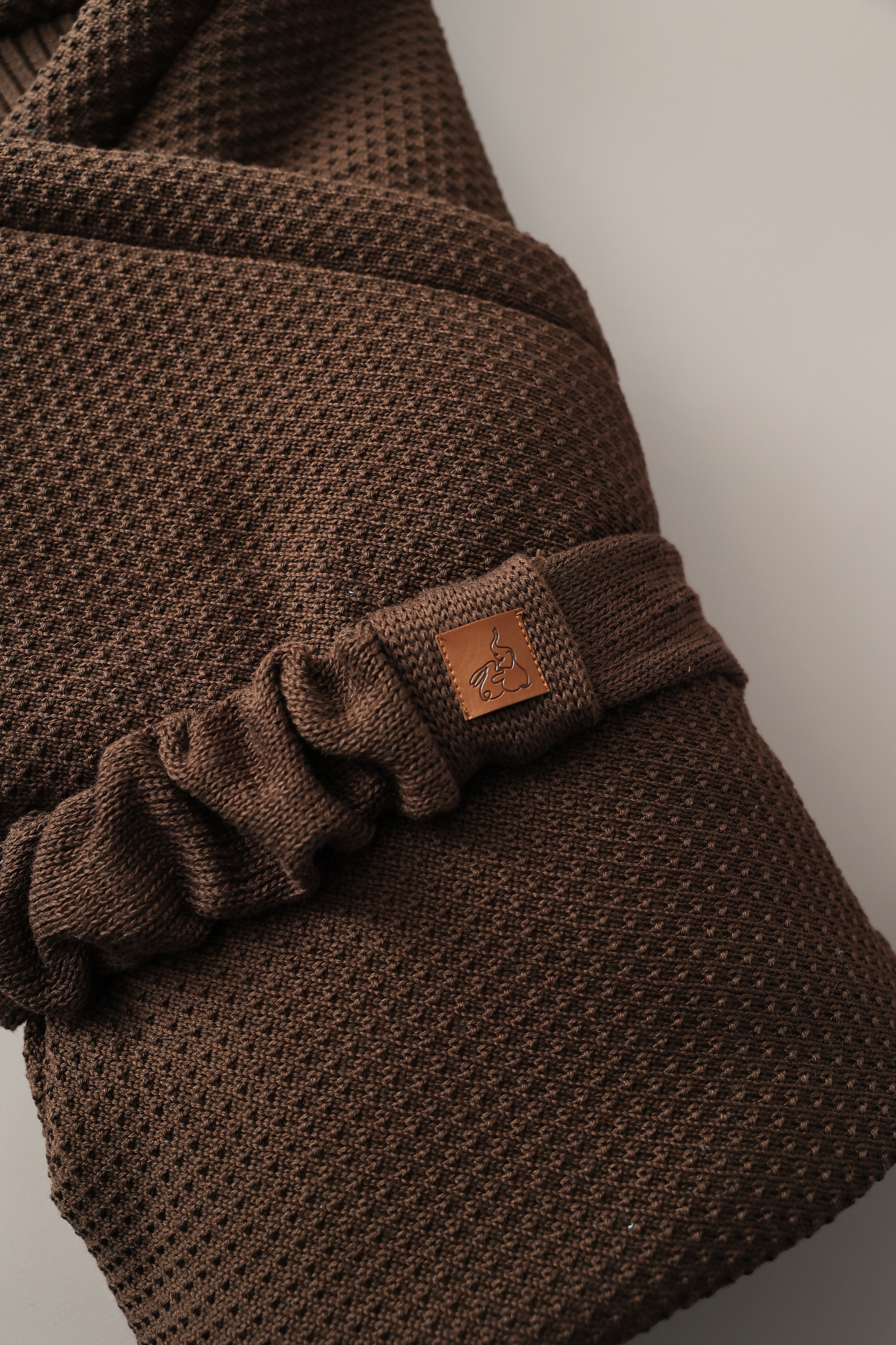 Комплект на выписку Bunnyphant 0369/шоколадный - фото 3