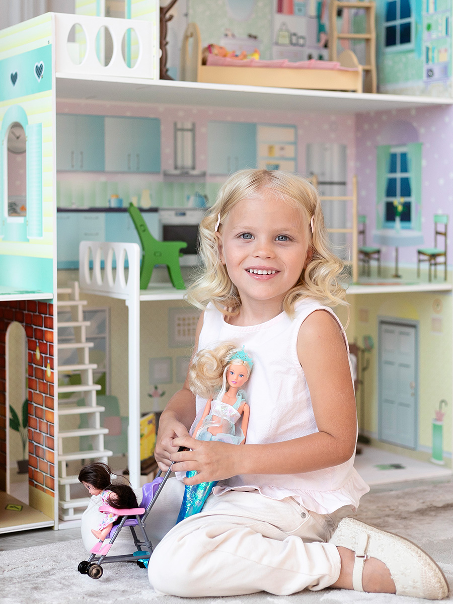Домик для кукол PAREMO 118 см с мебелью PD318-13 - фото 4