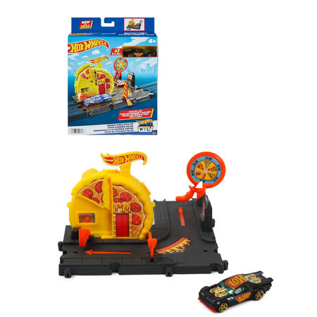 Трек Hot Wheels Крутая пиццерия