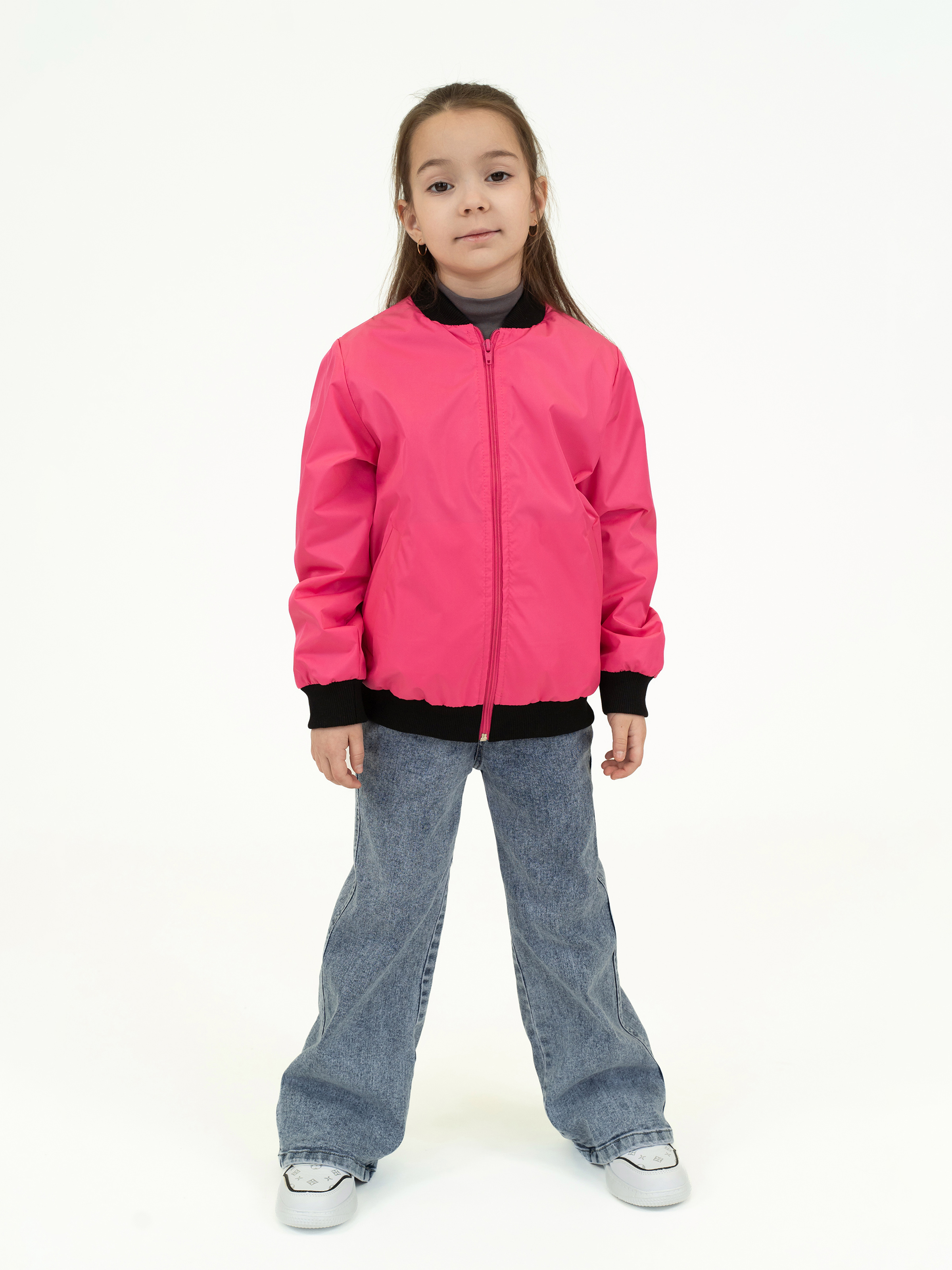 Бомбер-ветровка Arctic kids 20-024 розовый - фото 46