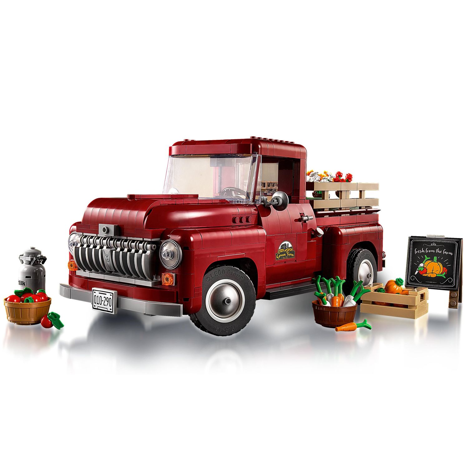 Конструктор LEGO Icons Грузовик-пикап блочный - фото 3