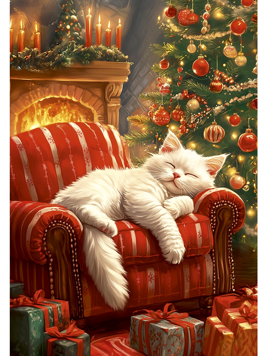 Блокнот Prof-Press Новогодние картинки 32 лист. - фото 20