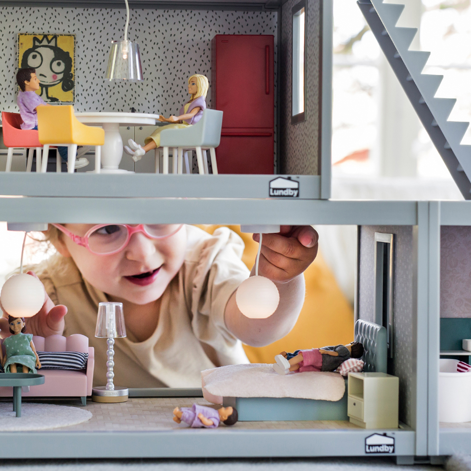 Домик для кукол Lundby с мебелью LB_60306400 - фото 4