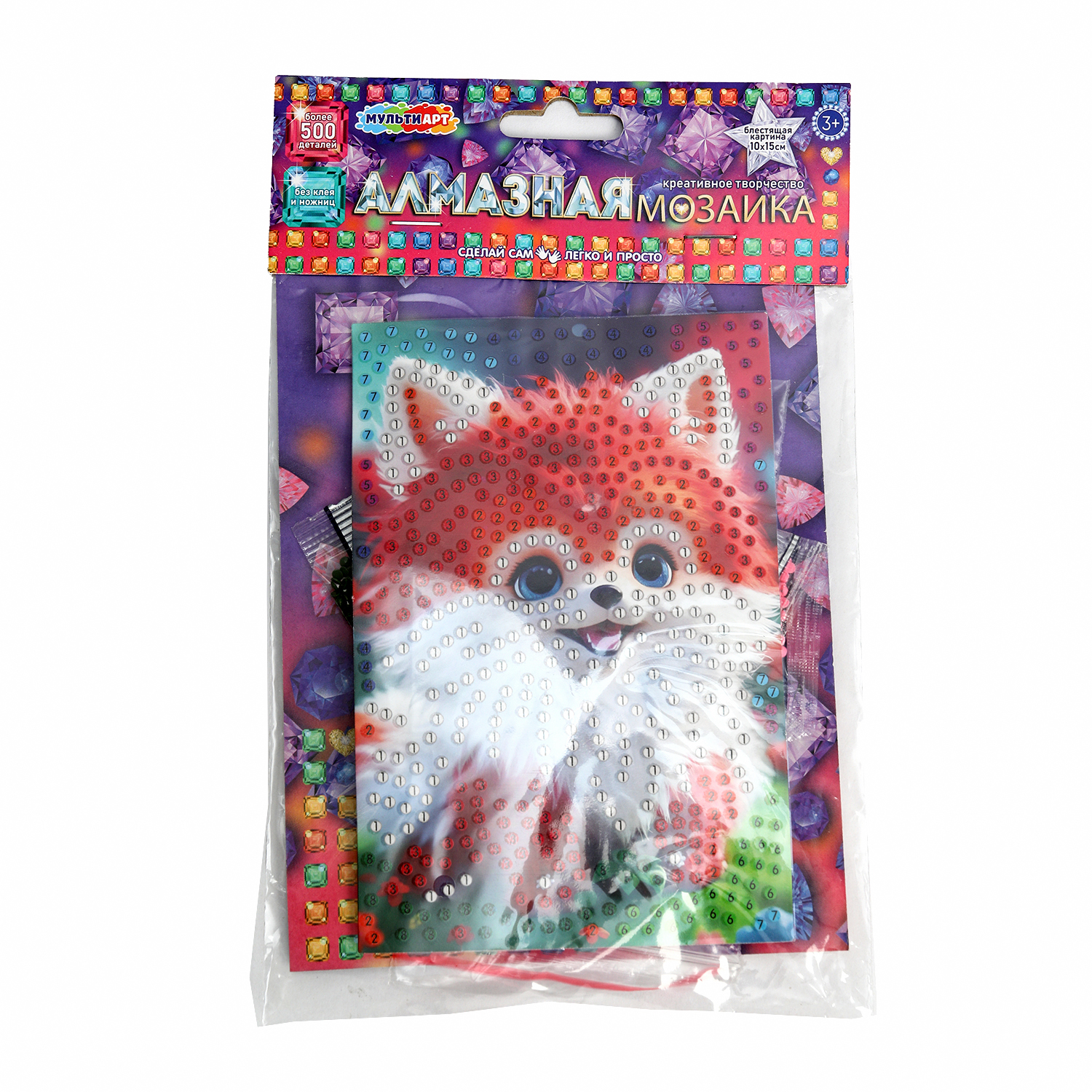 Алмазная мозаика Multiart Лисенок - фото 1