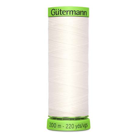 Нитки Guttermann для особо деликатных материалов полиэстер Extra Fine 150/200 м 1 шт 744581 111 айвори