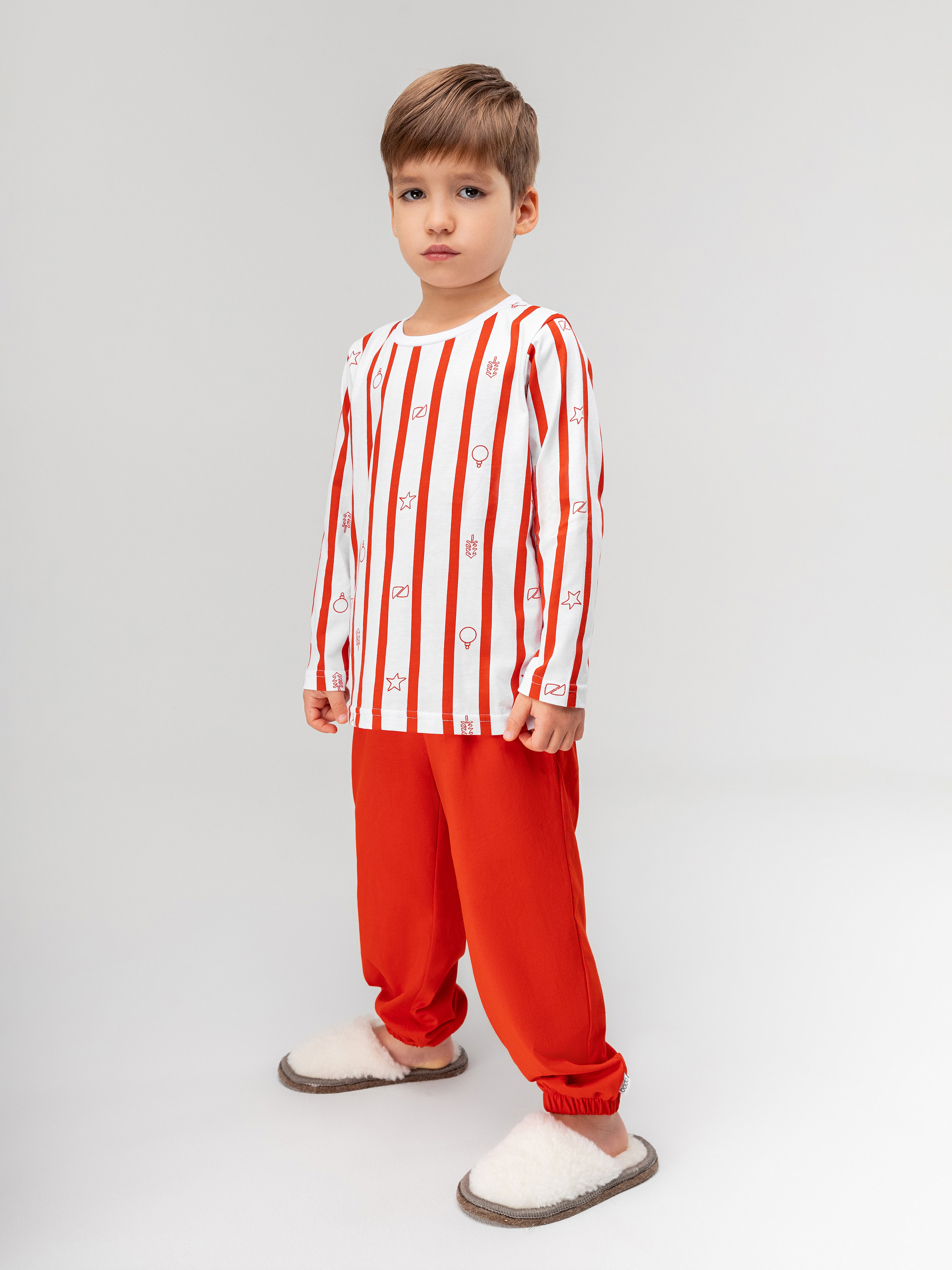 Костюм Bodo 11-643MU_белый (красный) - фото 3