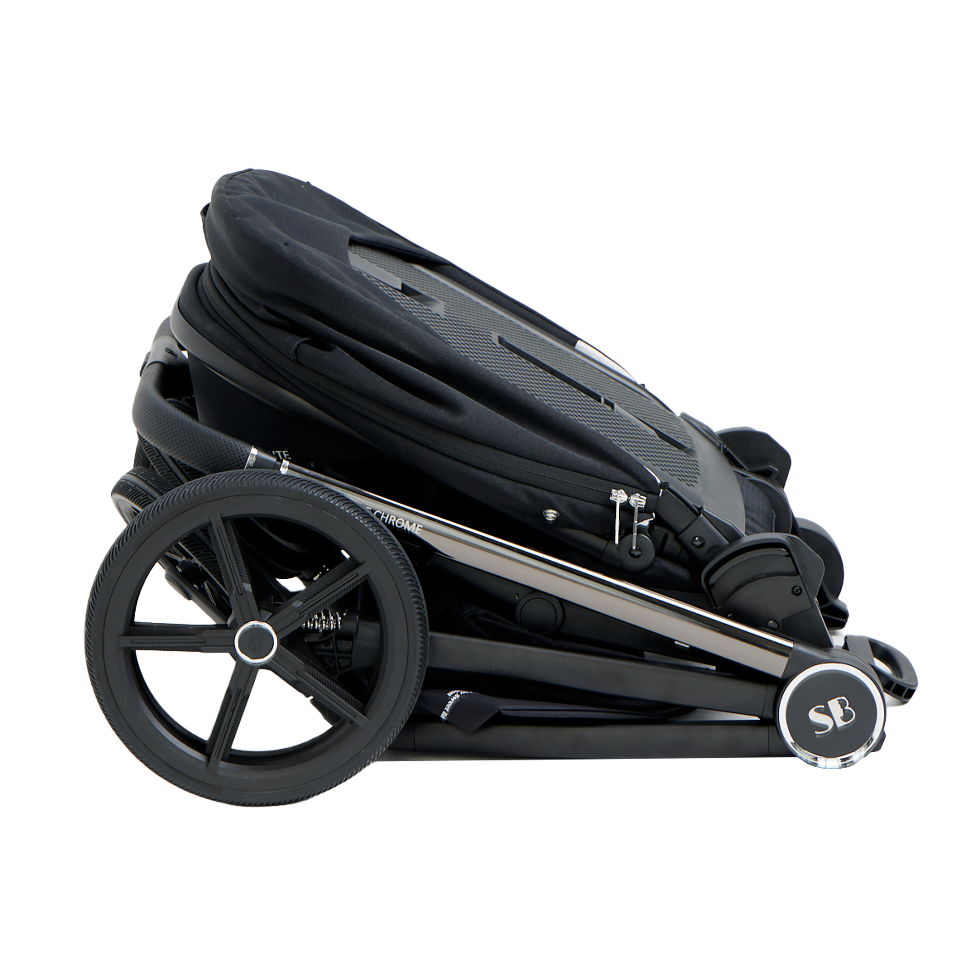 Коляска 2в1 Sweet Baby Elegante Chrome Black - фото 42